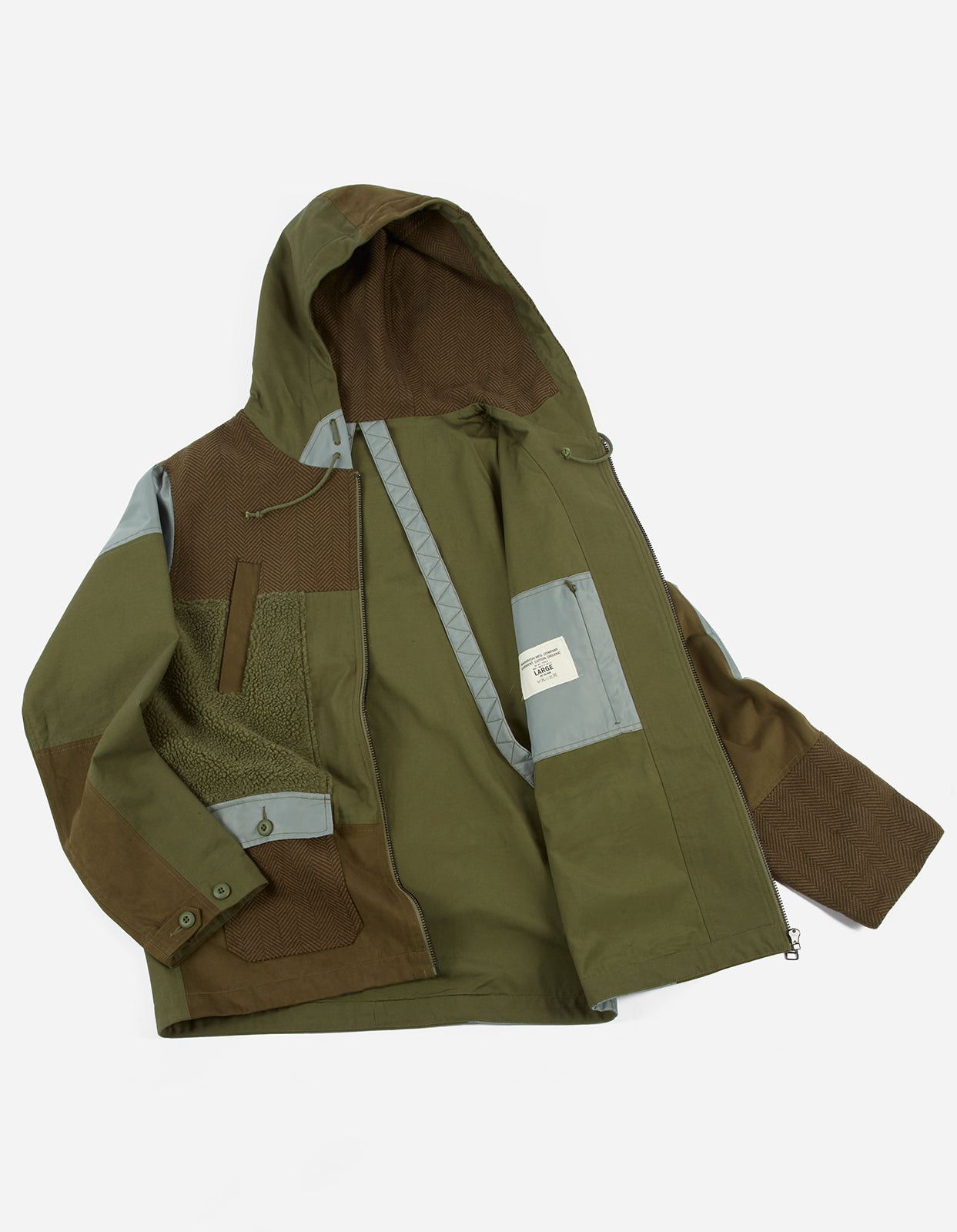 Maharishi BNWT AW21 MAHARISHI PANELWORK D2 PARKA JACKET S Size US S / EU 44-46 / 1 - 13 Thumbnail