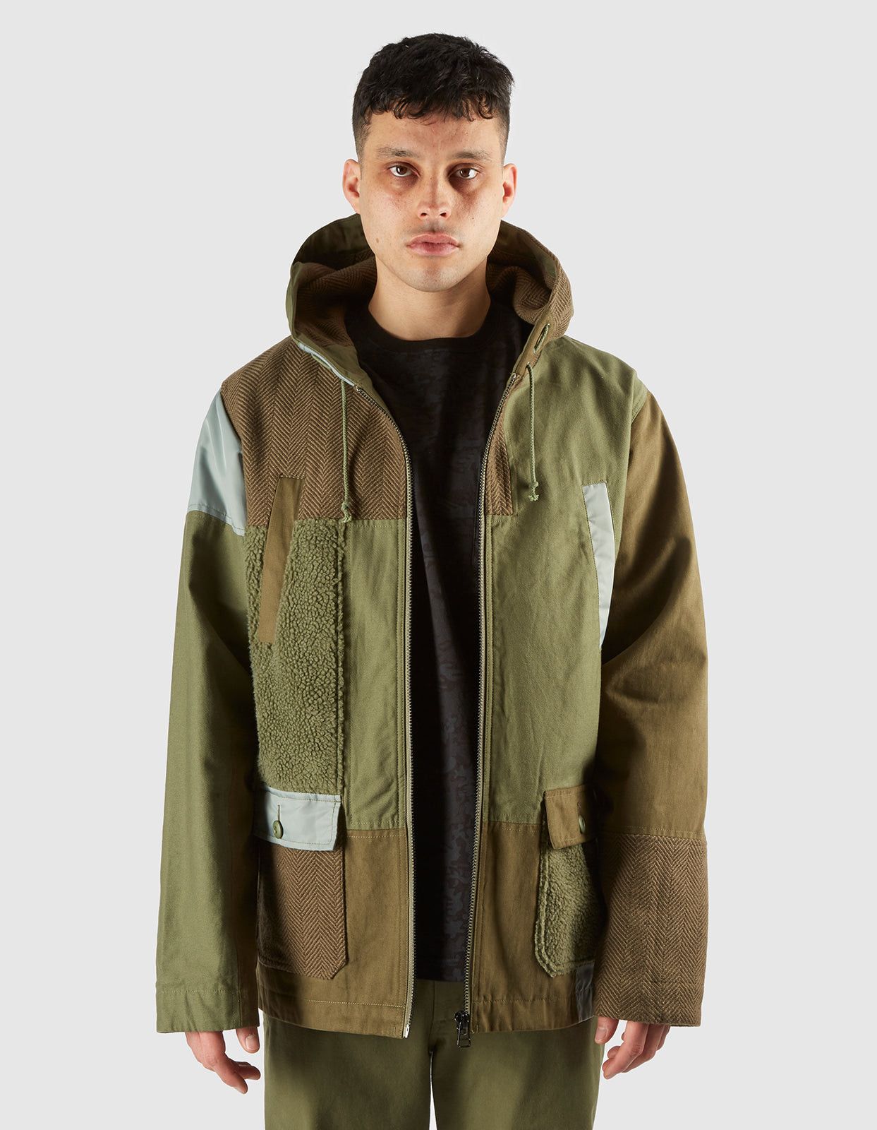 BNWT AW21 MAHARISHI PANELWORK D2 PARKA JACKET S