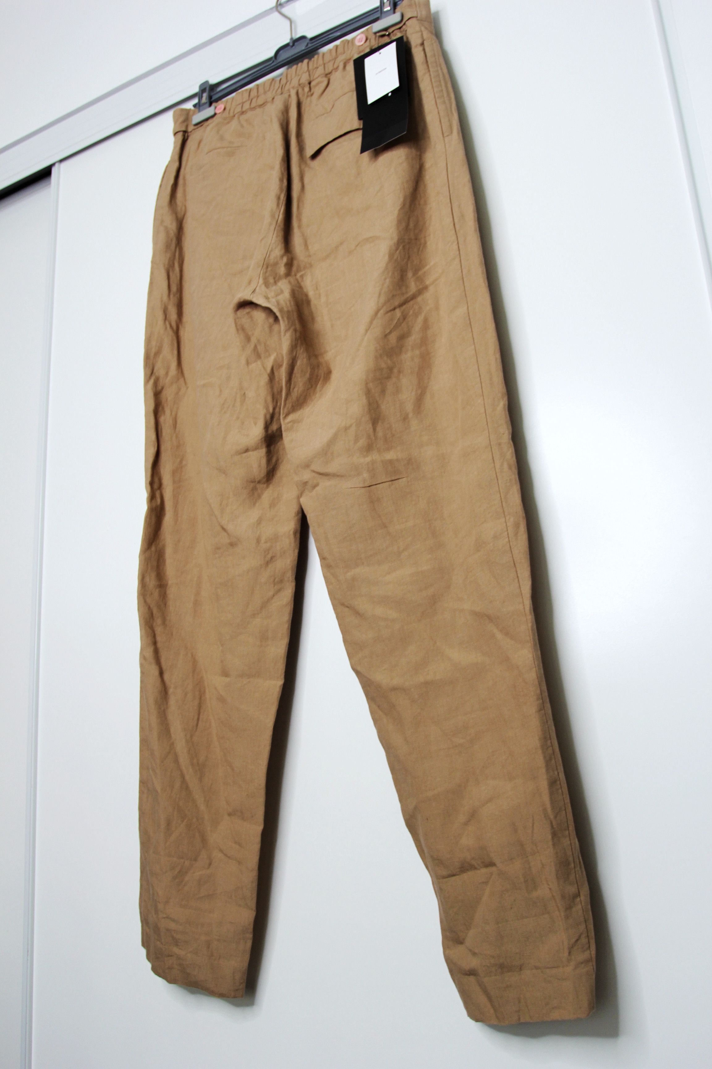 Undercover BNWT SS21 UNDERCOVER ELASTICATED LINEN PANTS 3 Size US 34 / EU 50 - 7 Thumbnail