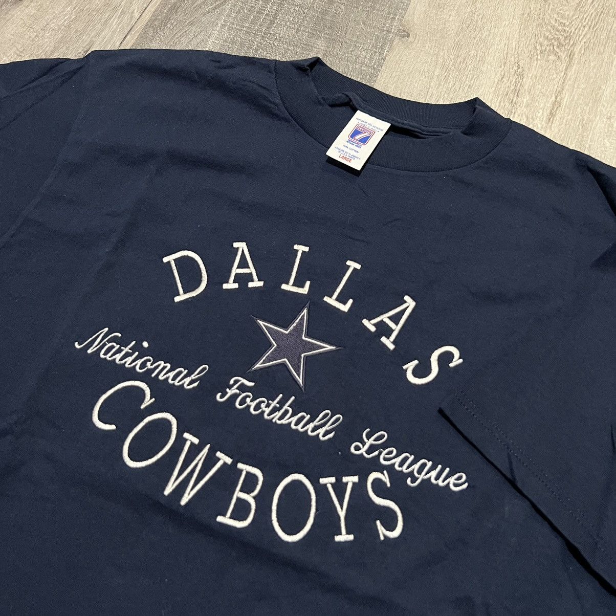 Vintage des années 90 LOGO 7 Dallas Cowboys Michael Irvin