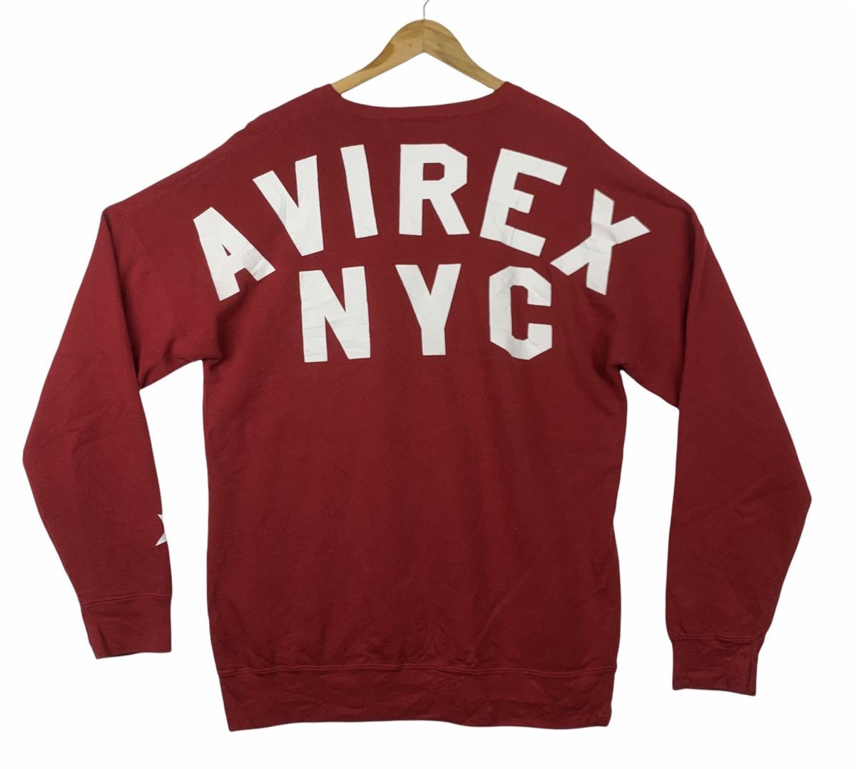 Avirex VINTAGE AVIREX NYC BIG SPELLOUT SWEATSHIRT Size US XXL / EU 58 / 5 - 1 Thumbnail