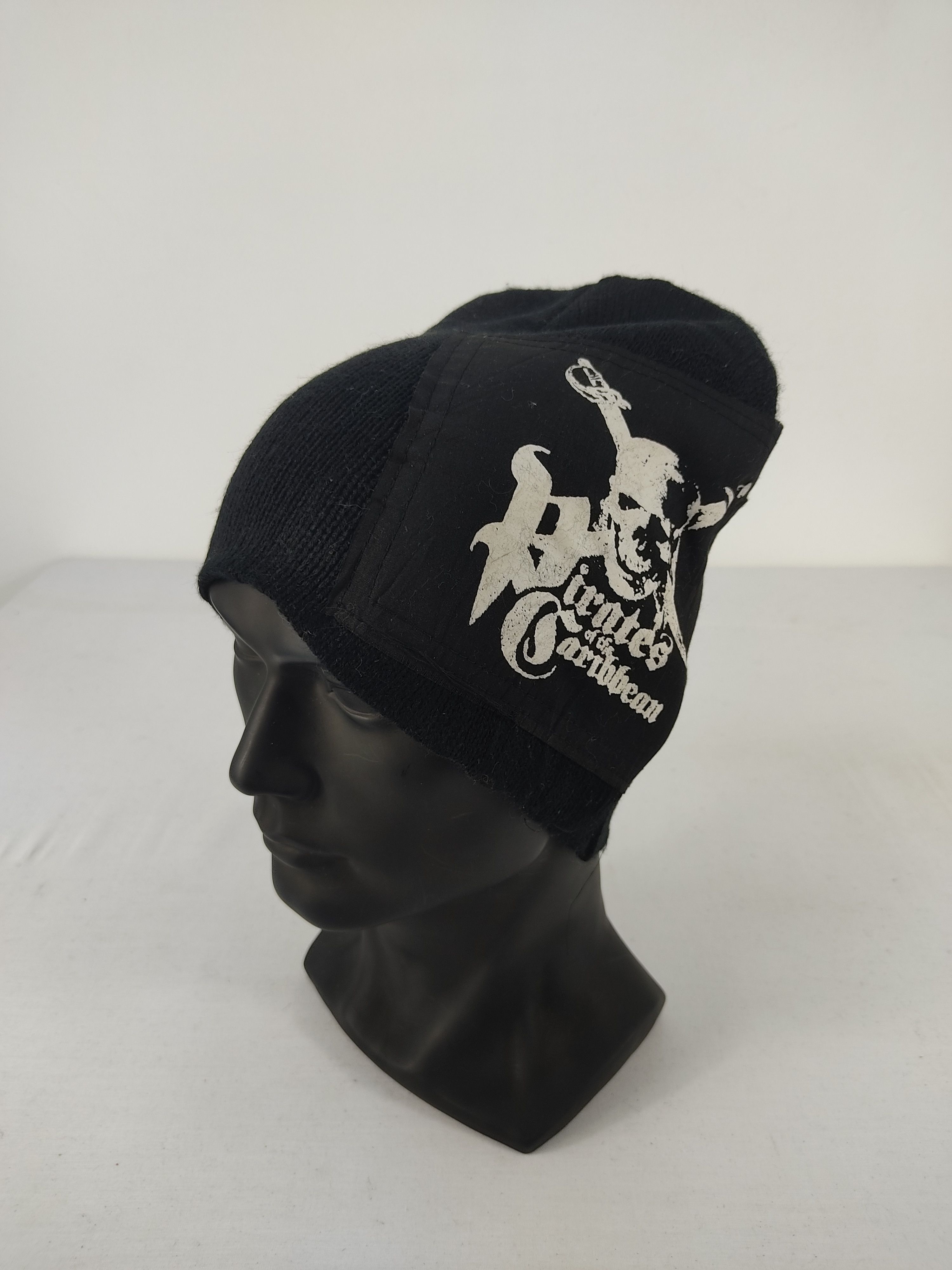 Disney × Vintage Vintage Disney Pirate Of Caribbean Beanie/Snow Hat/Snow Cap Size ONE SIZE - 1 Thumbnail
