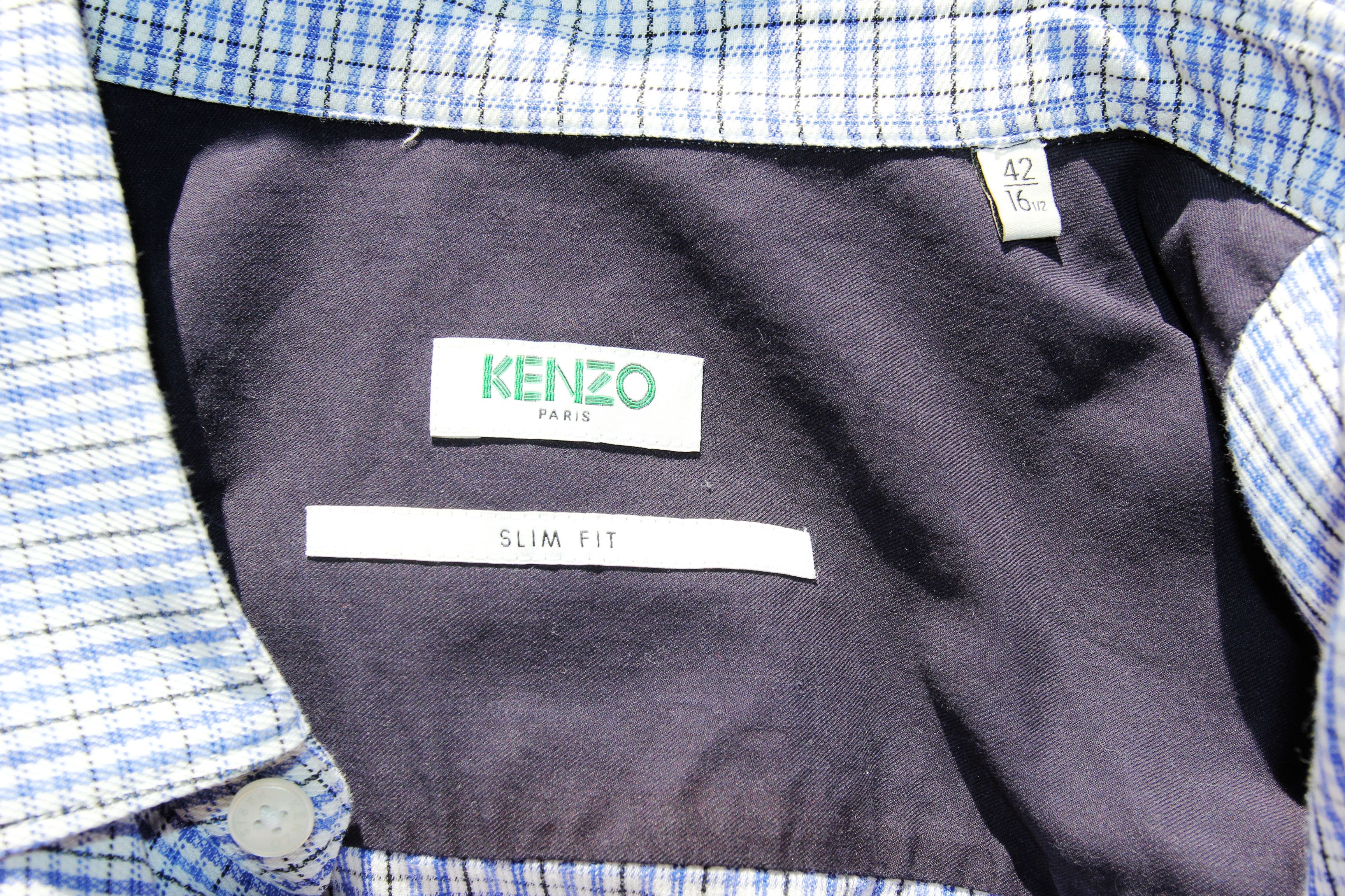 Kenzo AW18 KENZO DRAGON KICK QUEEN OF KUNGFU DRESS SHIRT 42 Size US L / EU 52-54 / 3 - 11 Thumbnail