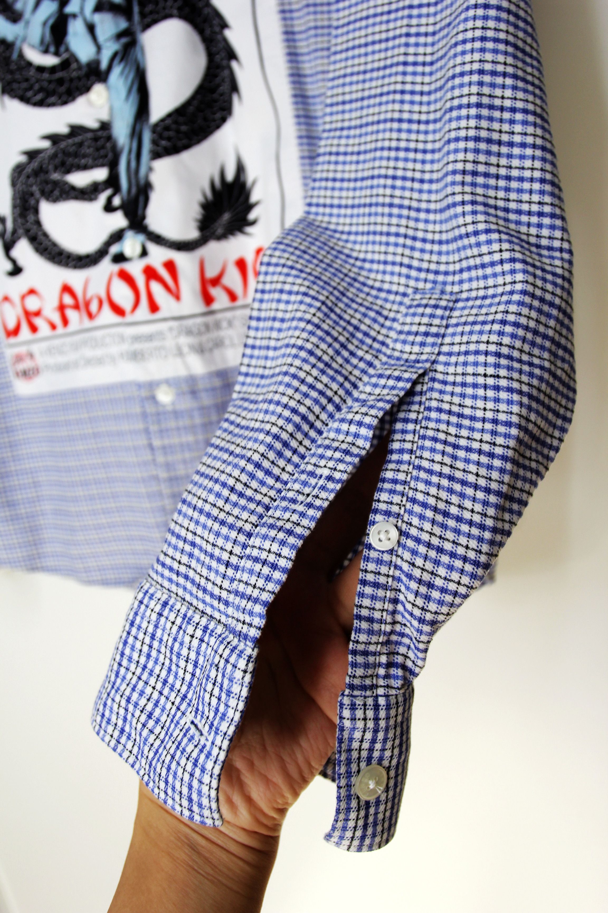 Kenzo AW18 KENZO DRAGON KICK QUEEN OF KUNGFU DRESS SHIRT 42 Size US L / EU 52-54 / 3 - 6 Thumbnail