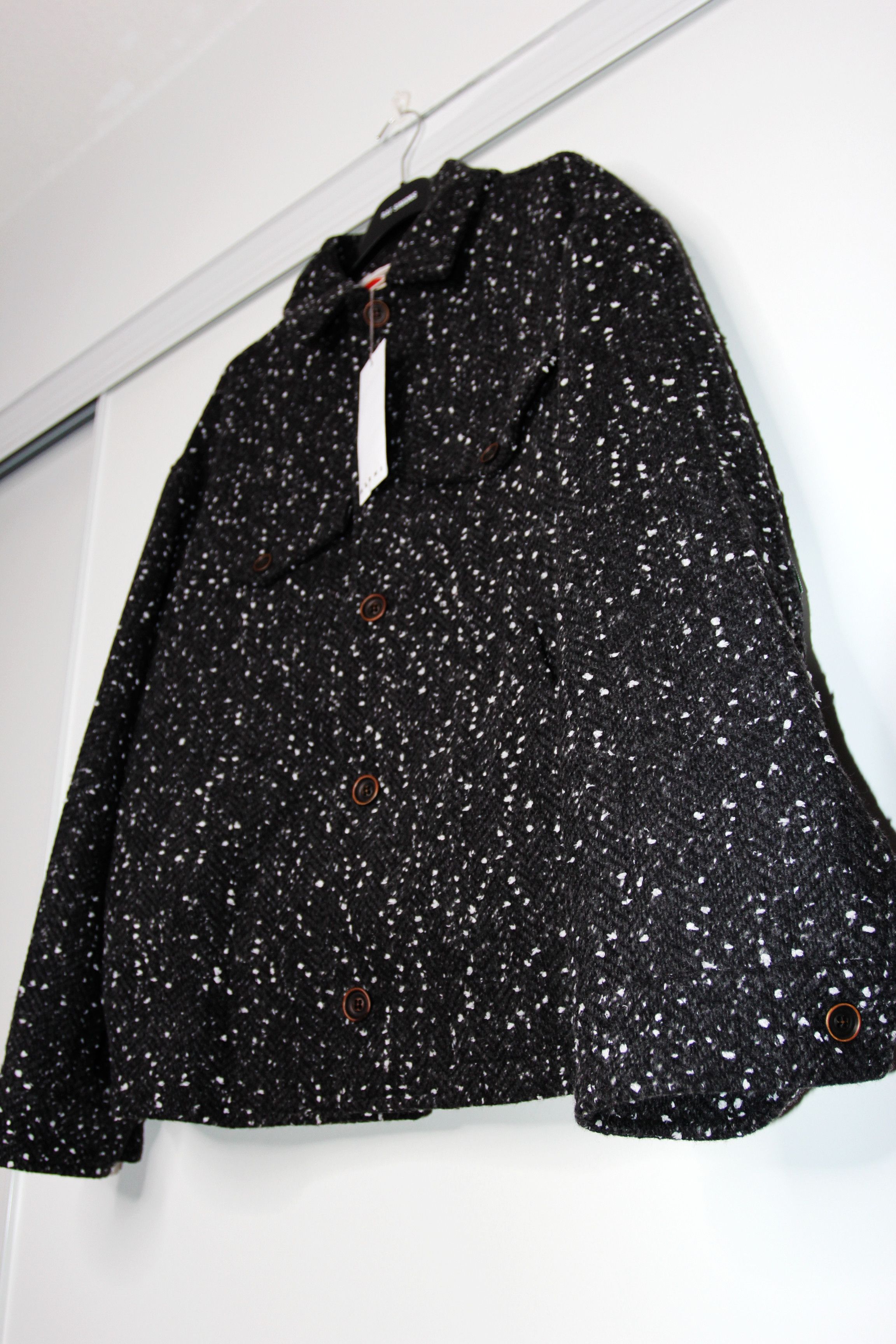 Marni BNWT AW21 MARNI SPECKLED JACKET 46 Size US S / EU 44-46 / 1 - 5 Thumbnail