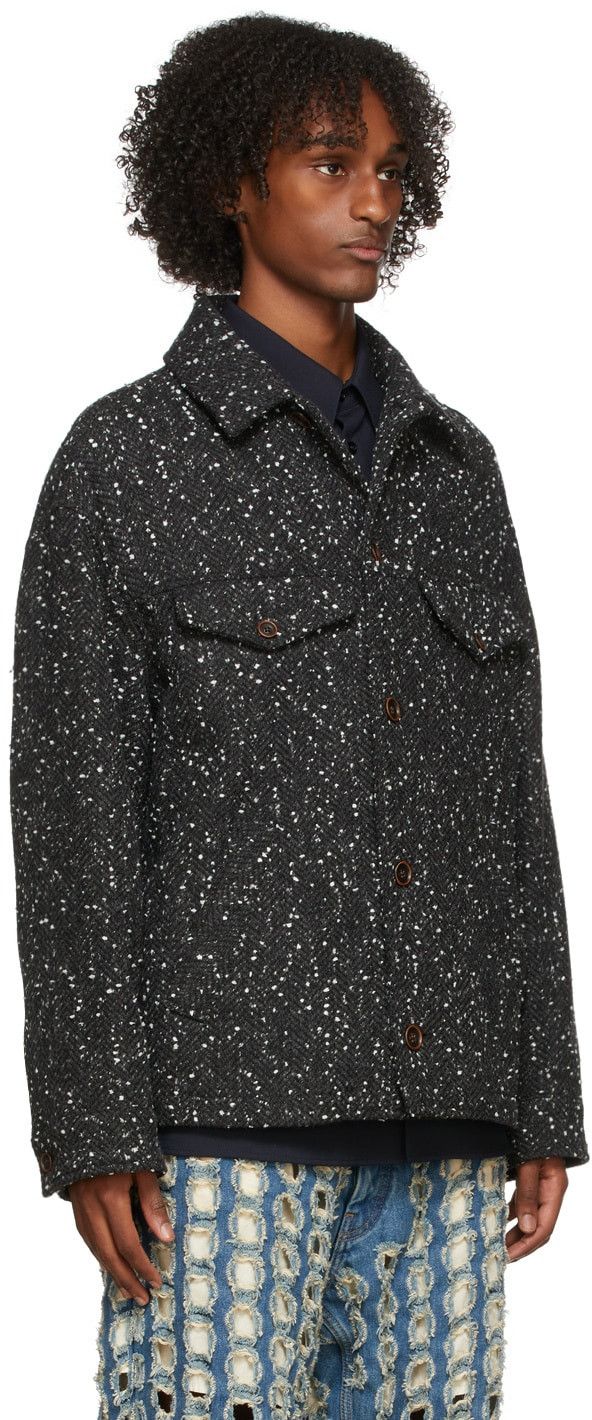 Marni BNWT AW21 MARNI SPECKLED JACKET 46 Size US S / EU 44-46 / 1 - 14 Thumbnail