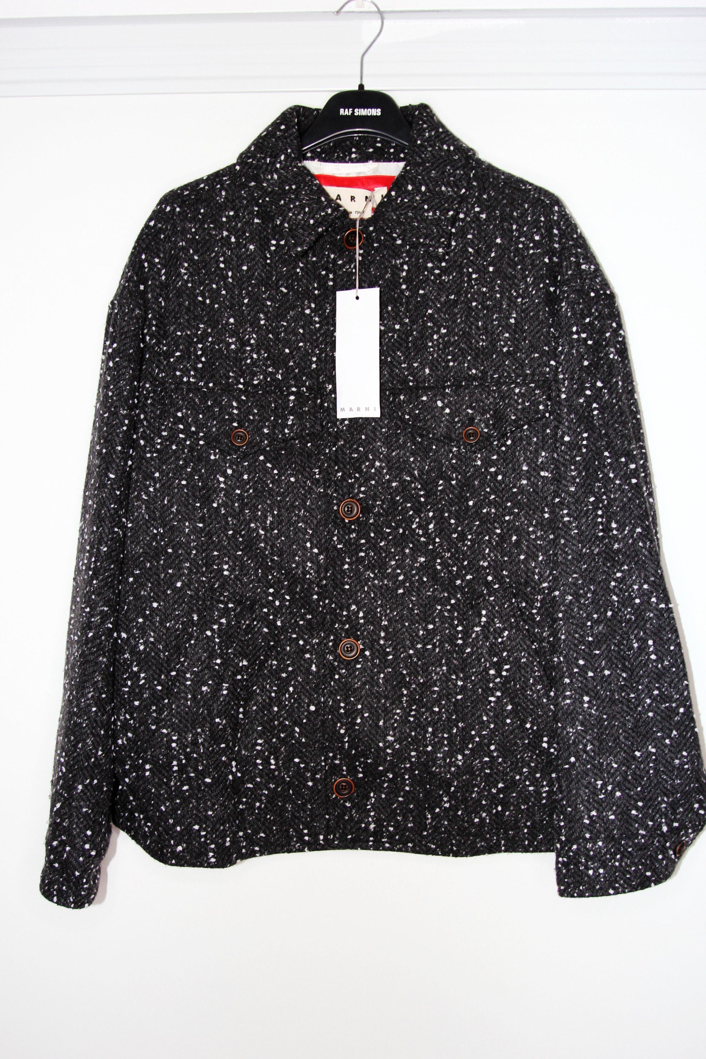 Marni BNWT AW21 MARNI SPECKLED JACKET 46 Size US S / EU 44-46 / 1 - 2 Thumbnail