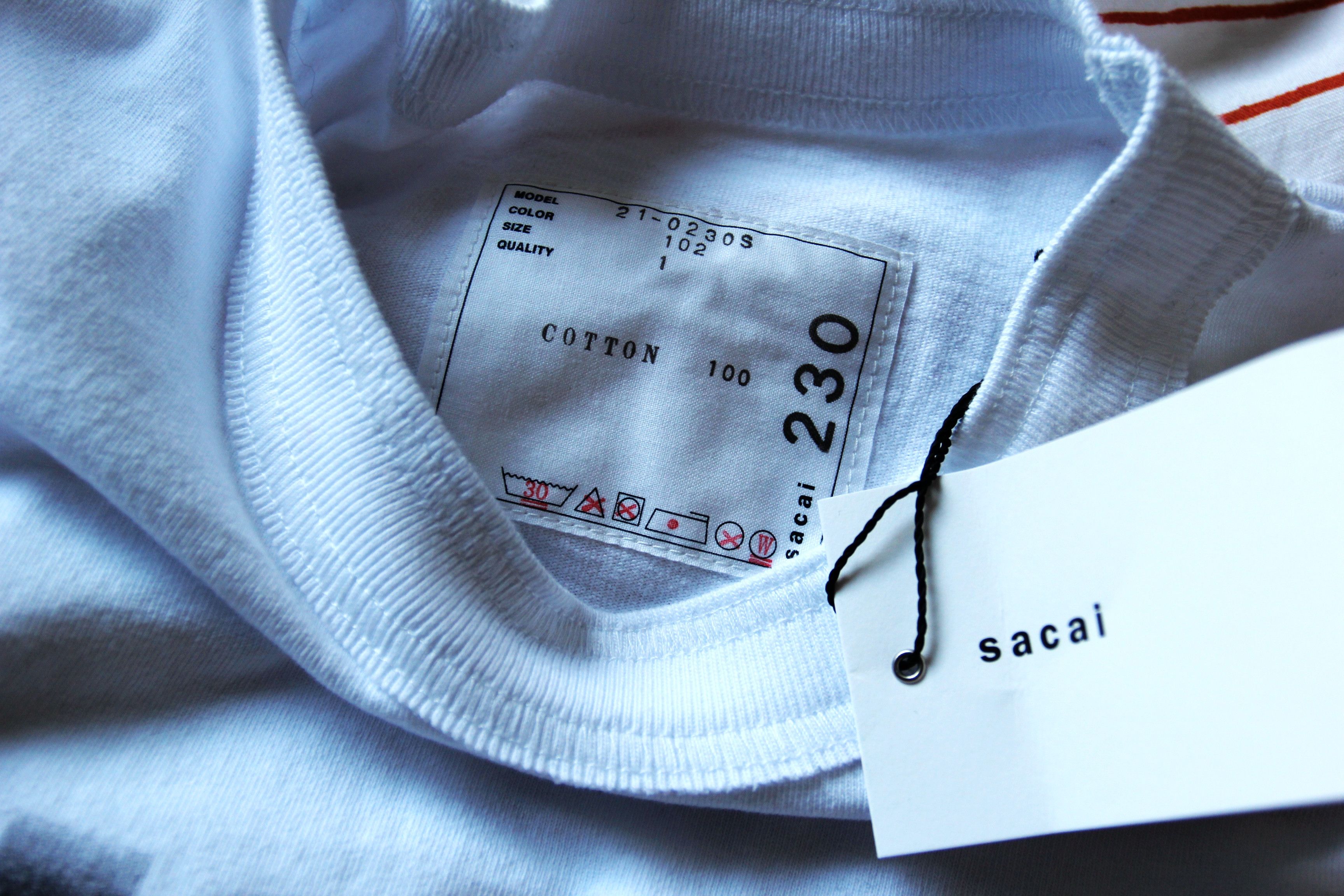 Sacai BNWT SS21 SACAI X FRANCOIS K. "WORLD OF ECHOES" TSHIRT 1 Size US S / EU 44-46 / 1 - 10 Thumbnail