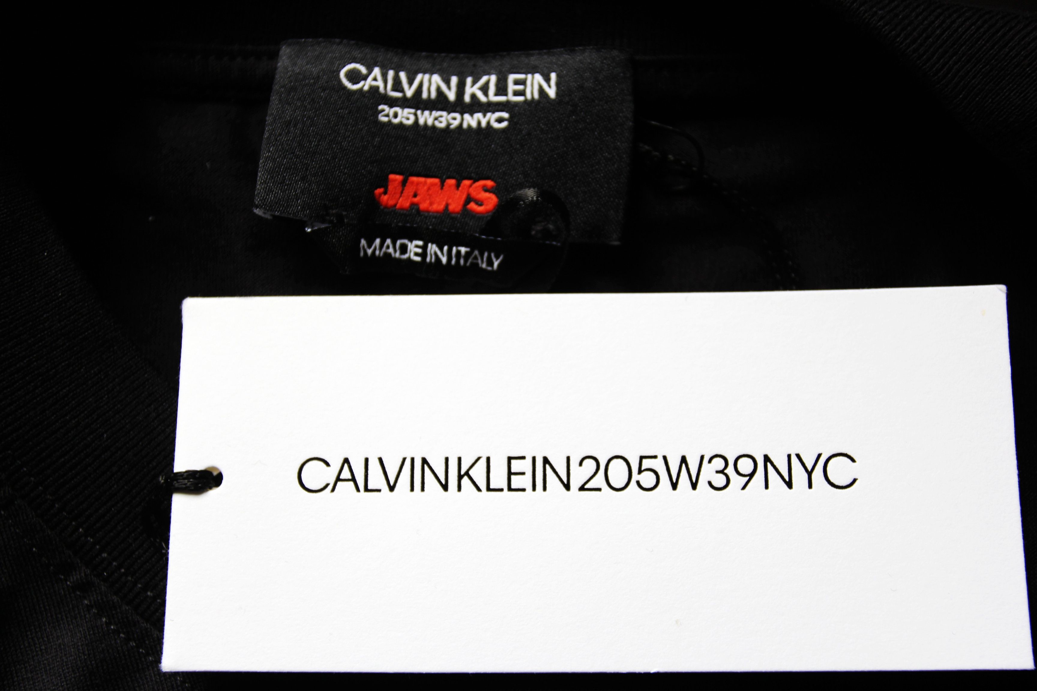Calvin Klein 205W39NYC BNWT SS19 CALVIN KLEIN 205W39NYC JAWS TSHIRT BLACK S Size US S / EU 44-46 / 1 - 9 Thumbnail
