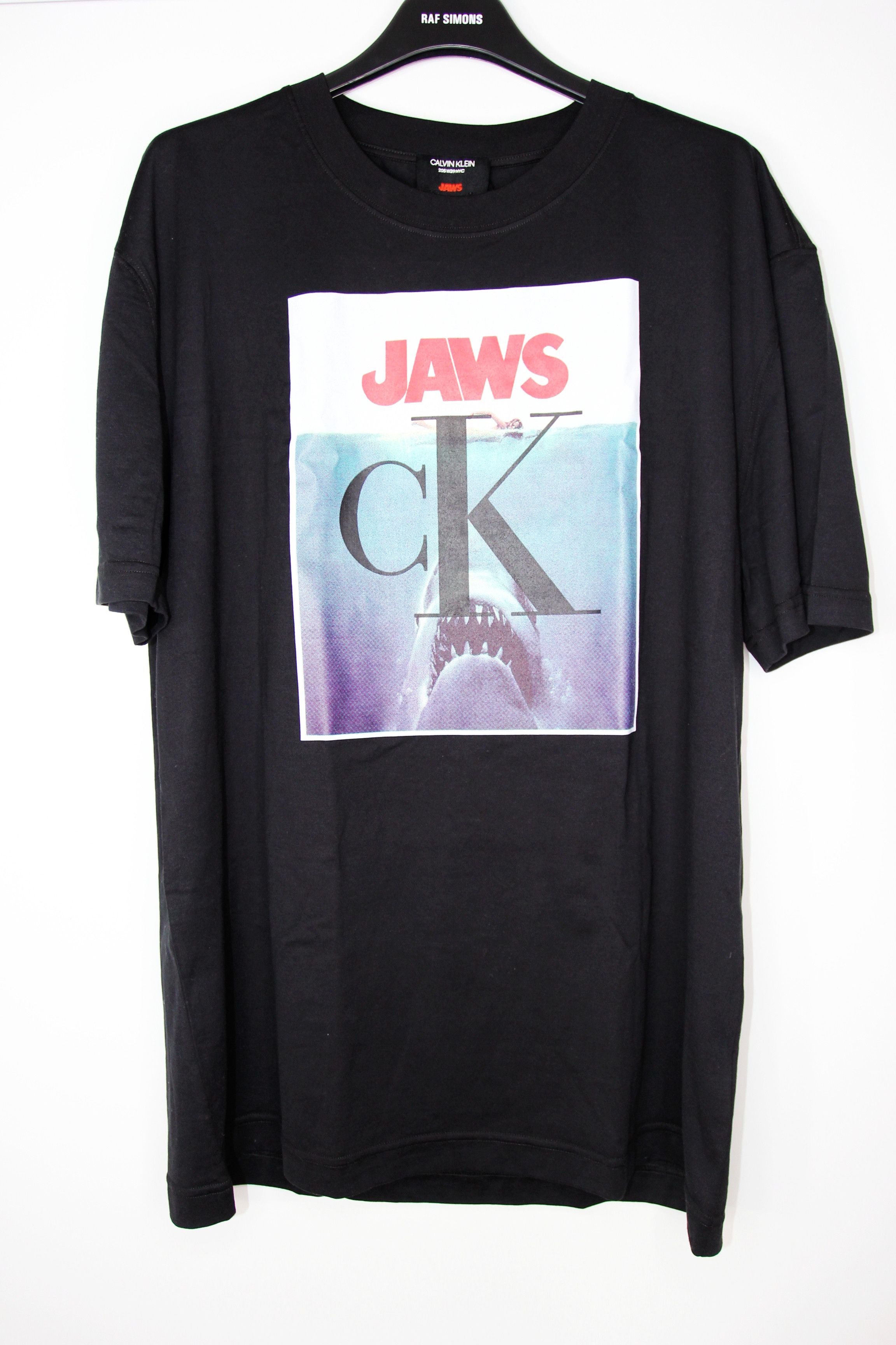 Calvin Klein 205W39NYC BNWT SS19 CALVIN KLEIN 205W39NYC JAWS TSHIRT BLACK S Size US S / EU 44-46 / 1 - 2 Thumbnail