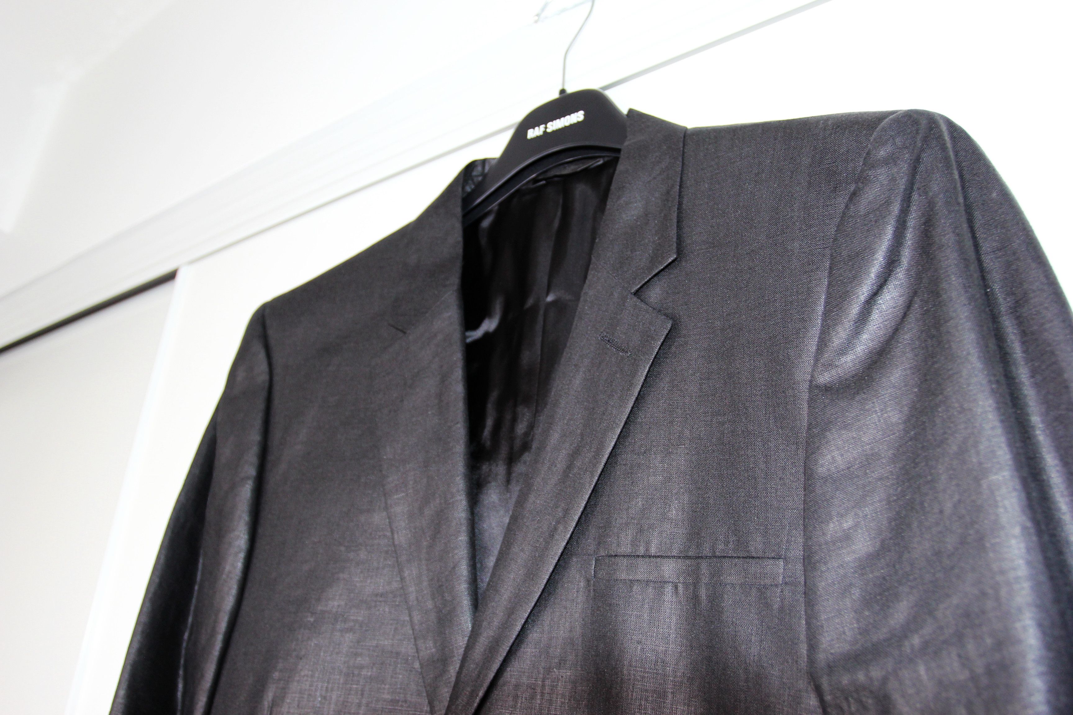 Calvin Klein BNWT SS14 CALVIN KLEIN COLLECTION SLATER LINEN JACKET 50 Size US M / EU 48-50 / 2 - 5 Thumbnail
