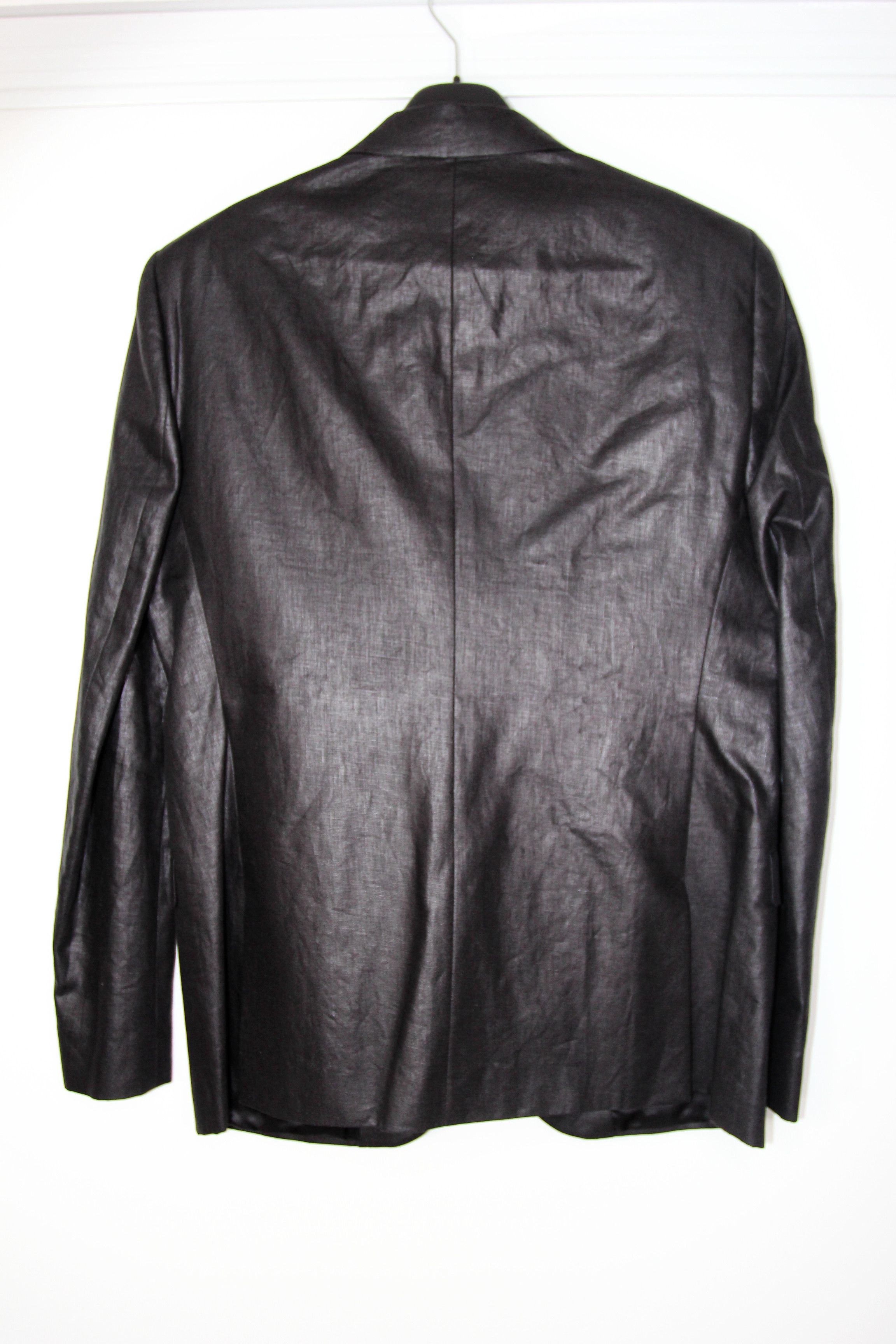 Calvin Klein BNWT SS14 CALVIN KLEIN COLLECTION SLATER LINEN JACKET 50 Size US M / EU 48-50 / 2 - 2 Thumbnail