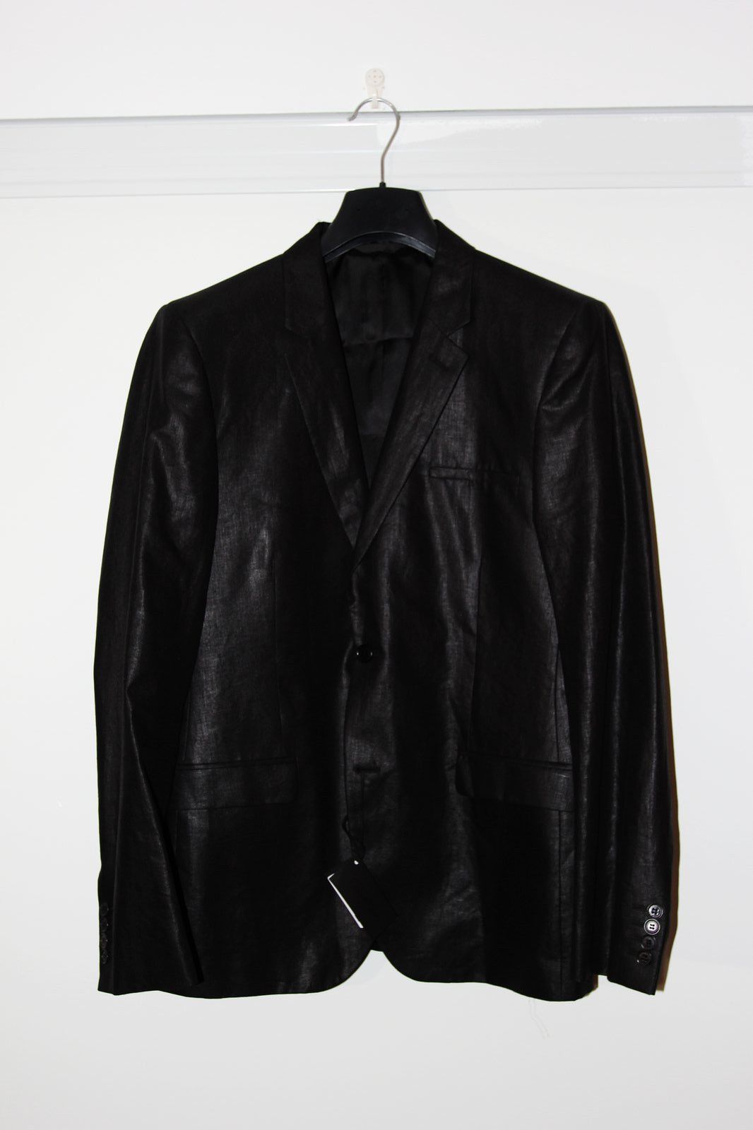 Calvin Klein BNWT SS14 CALVIN KLEIN COLLECTION SLATER LINEN JACKET 50 Size US M / EU 48-50 / 2 - 3 Thumbnail
