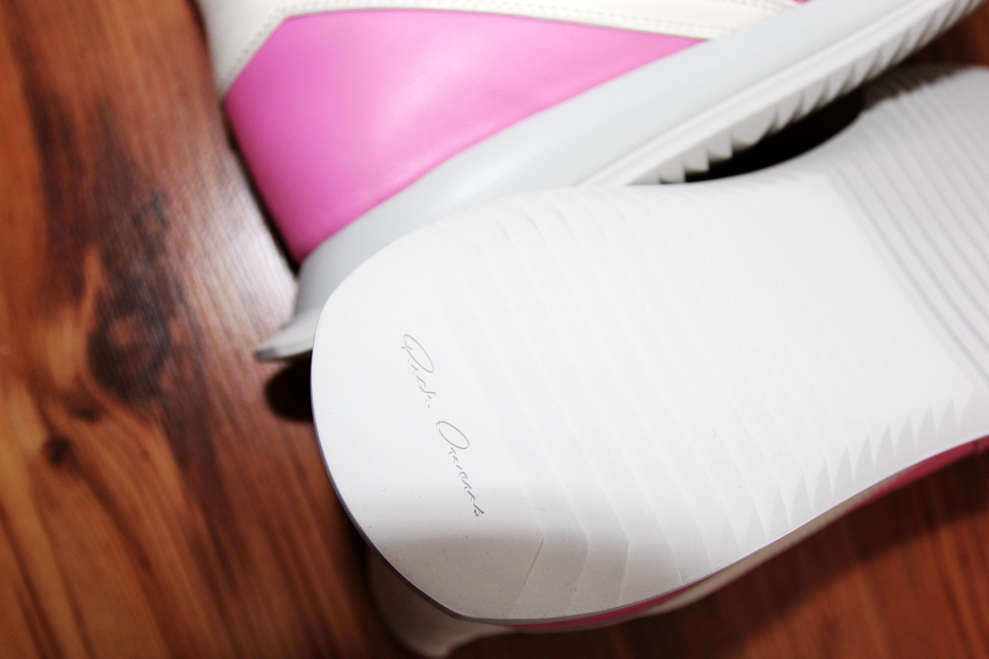 Rick Owens BNWT SS21 RICK OWENS "PHLEGETHON" PHLEG PINK RUNNER 40 Size US 7 / EU 40 - 6 Thumbnail