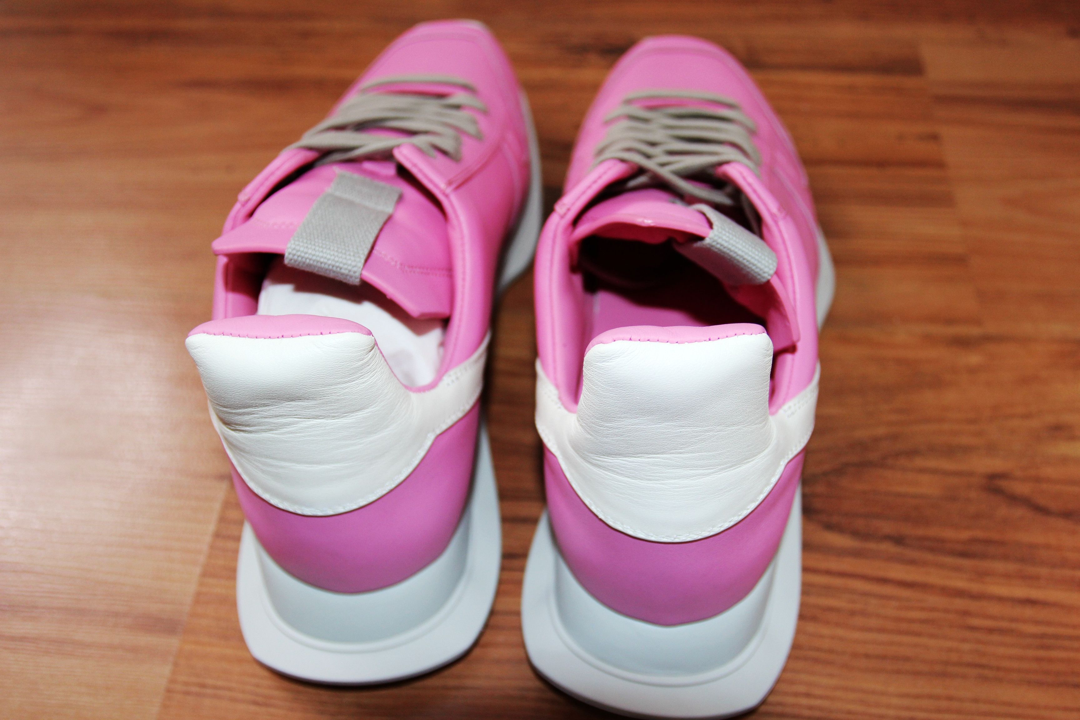 Rick Owens BNWT SS21 RICK OWENS "PHLEGETHON" PHLEG PINK RUNNER 40 Size US 7 / EU 40 - 4 Thumbnail