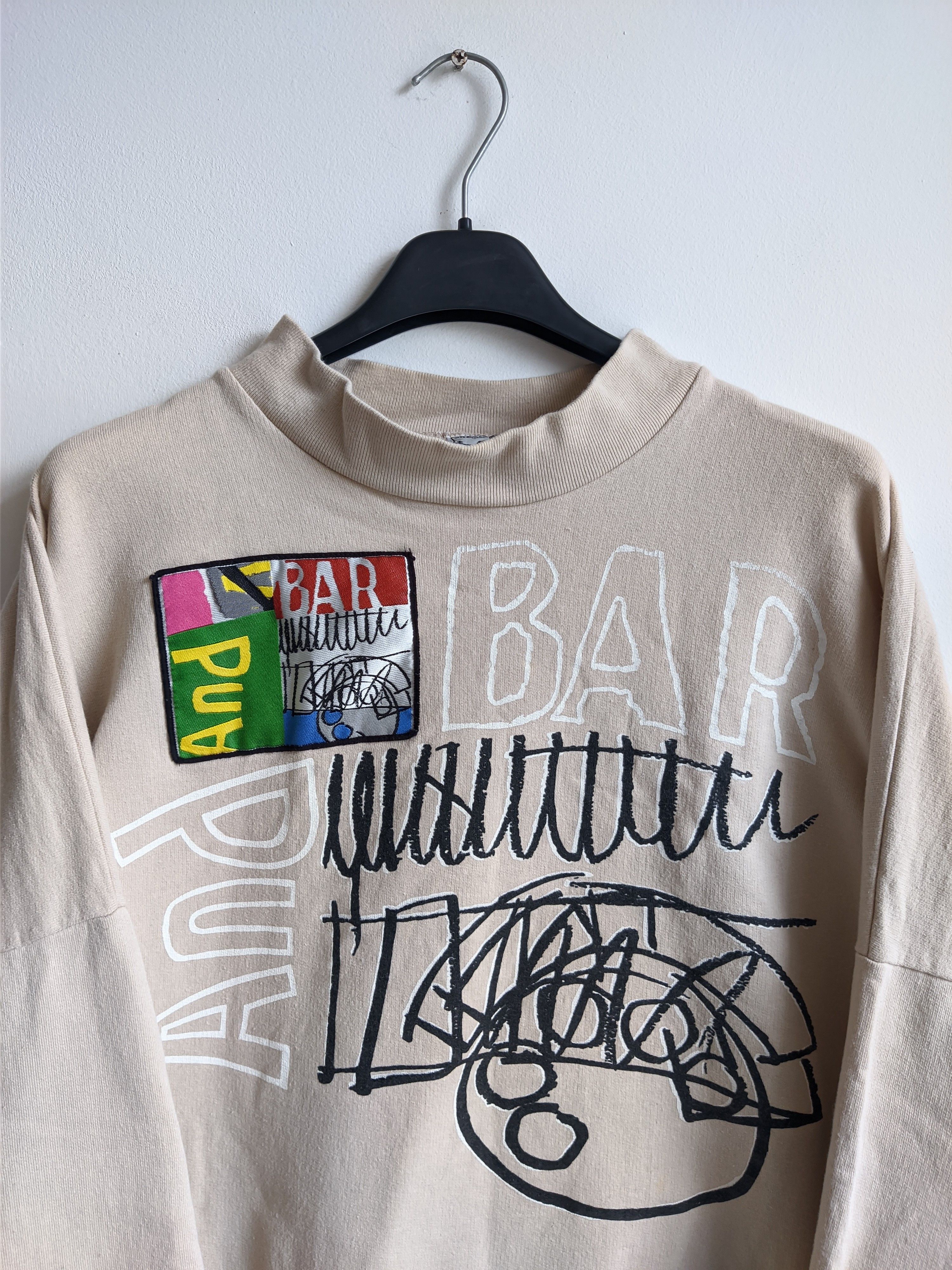 Vintage Vintage avant garde Cream Tea London sweatshirt Stussy y2k Size US L / EU 52-54 / 3 - 4 Thumbnail