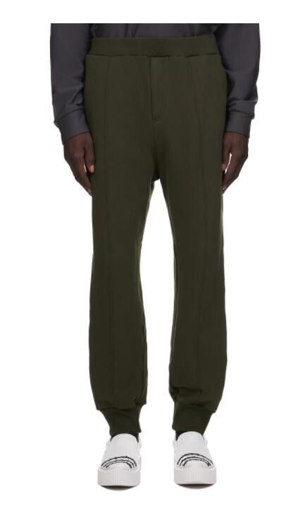 Image of Aw21 Undercover Crease Sweatpants 4 in Green, Men's (Size 36)