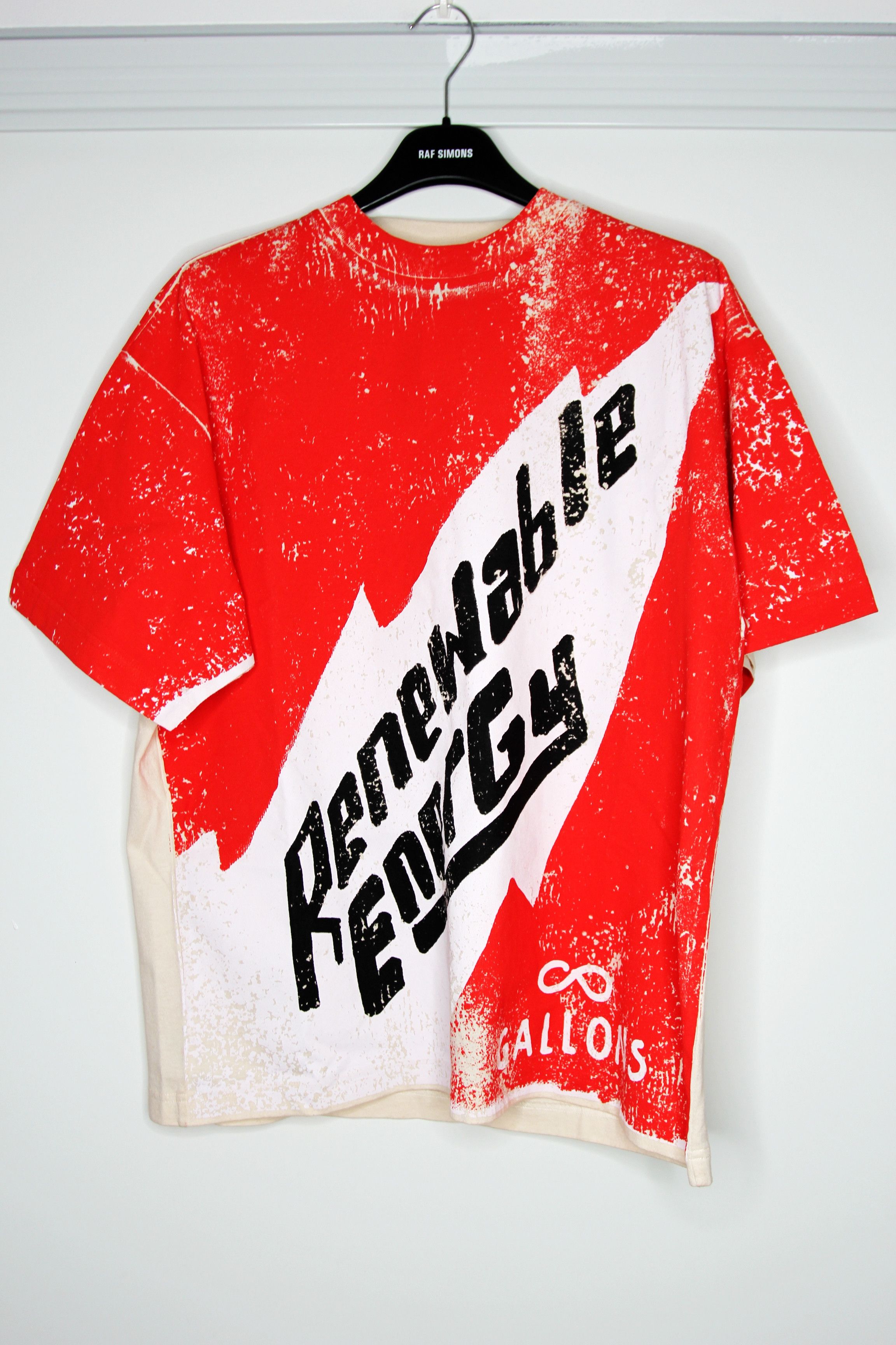 Acne Studios BNWT AW21 ACNE STUDIOS OVERSIZE RENEWABLE ENERGY TSHIRT XXS Size US XXS / EU 40 - 2 Thumbnail