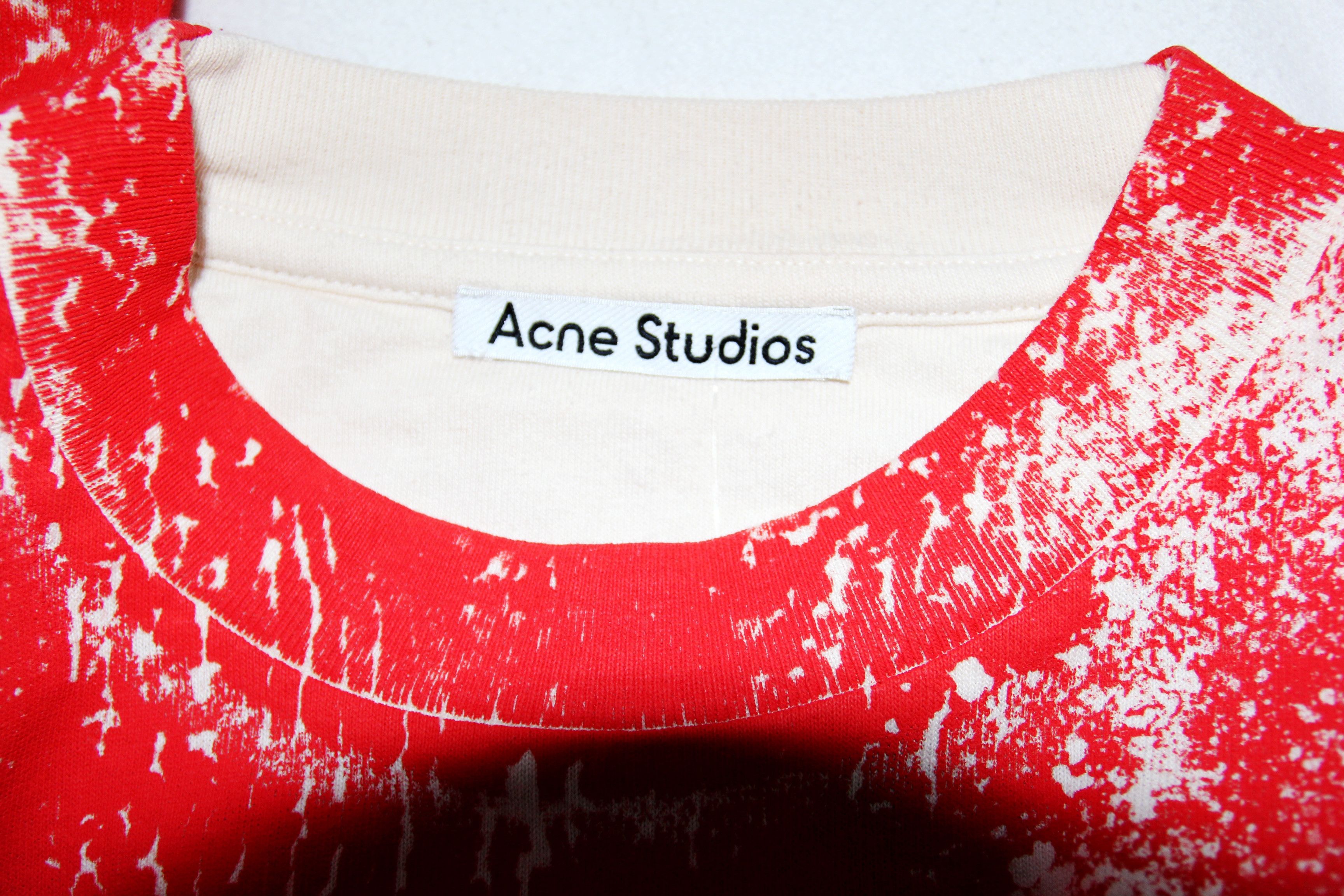 Acne Studios BNWT AW21 ACNE STUDIOS OVERSIZE RENEWABLE ENERGY TSHIRT XXS Size US XXS / EU 40 - 9 Thumbnail