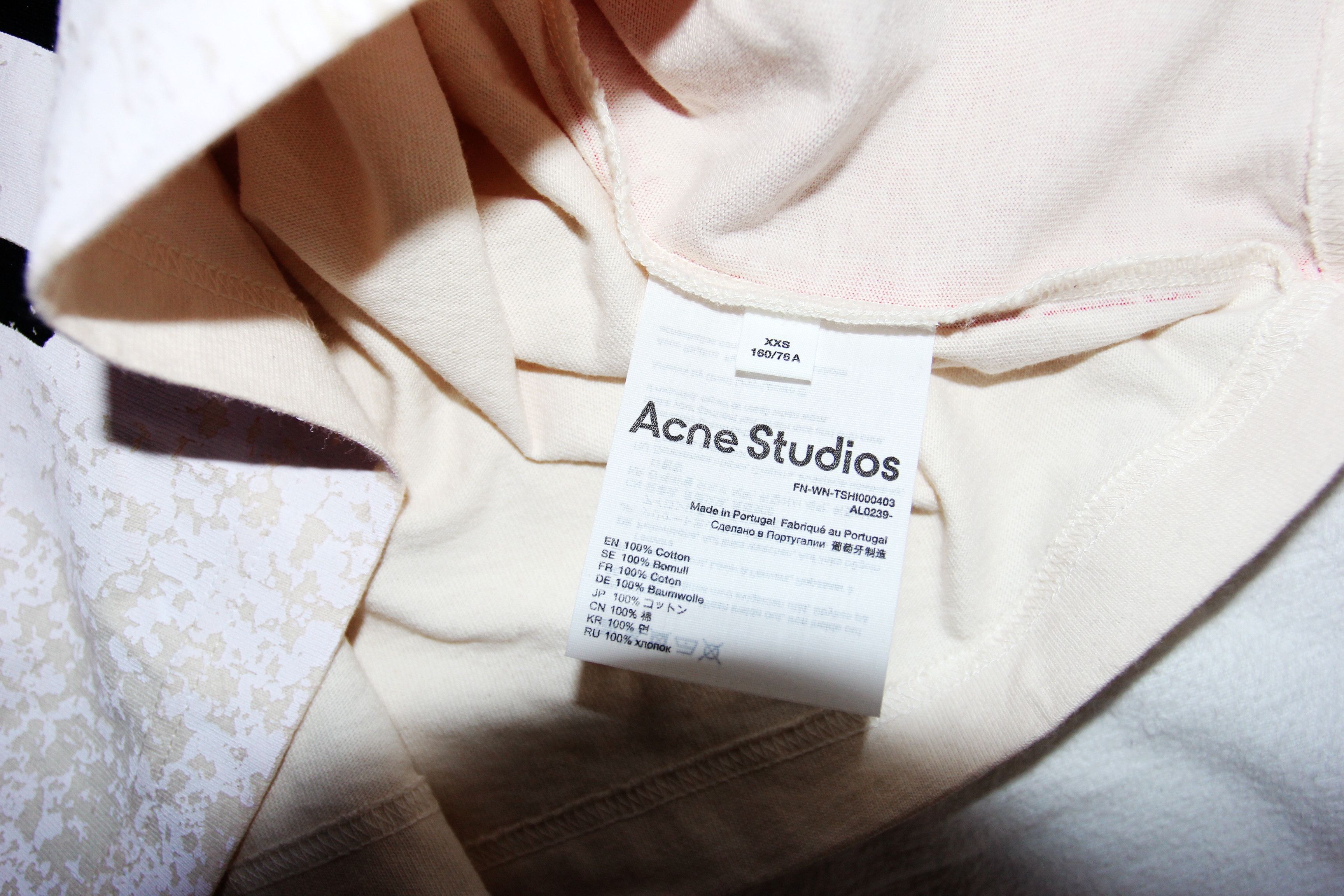 Acne Studios BNWT AW21 ACNE STUDIOS OVERSIZE RENEWABLE ENERGY TSHIRT XXS Size US XXS / EU 40 - 10 Thumbnail