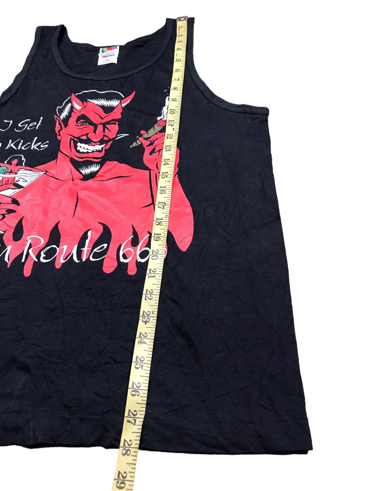 Other 🔥 VINTAGE 90’s DEVILMAN SINGLETS SLEEVELESS Size US M / EU 48-50 / 2 - 9 Thumbnail