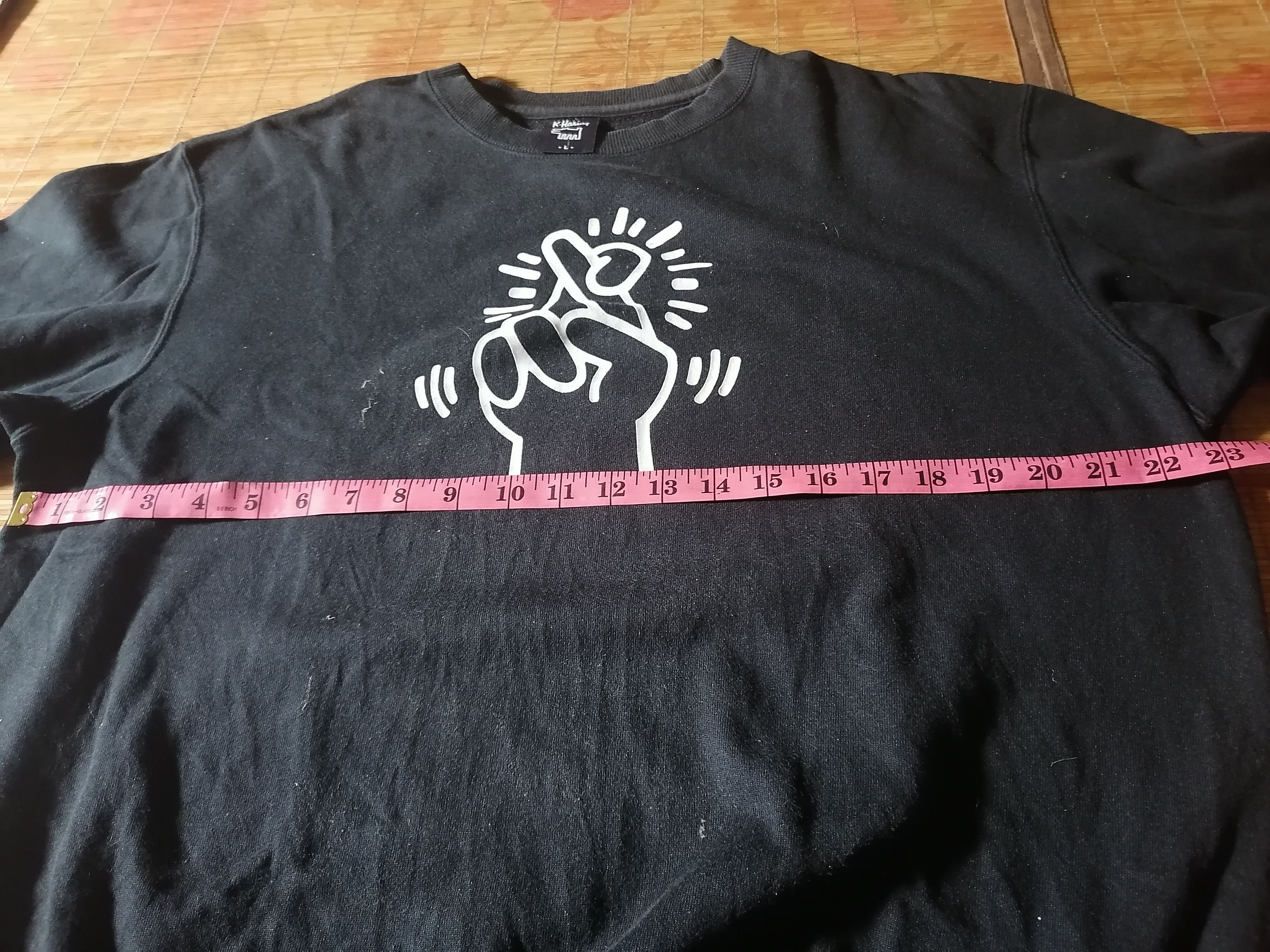 Keith Haring × Uniqlo × Vintage Uniqlo X Keith Hering Sweatshirt Black Size US L / EU 52-54 / 3 - 10 Thumbnail