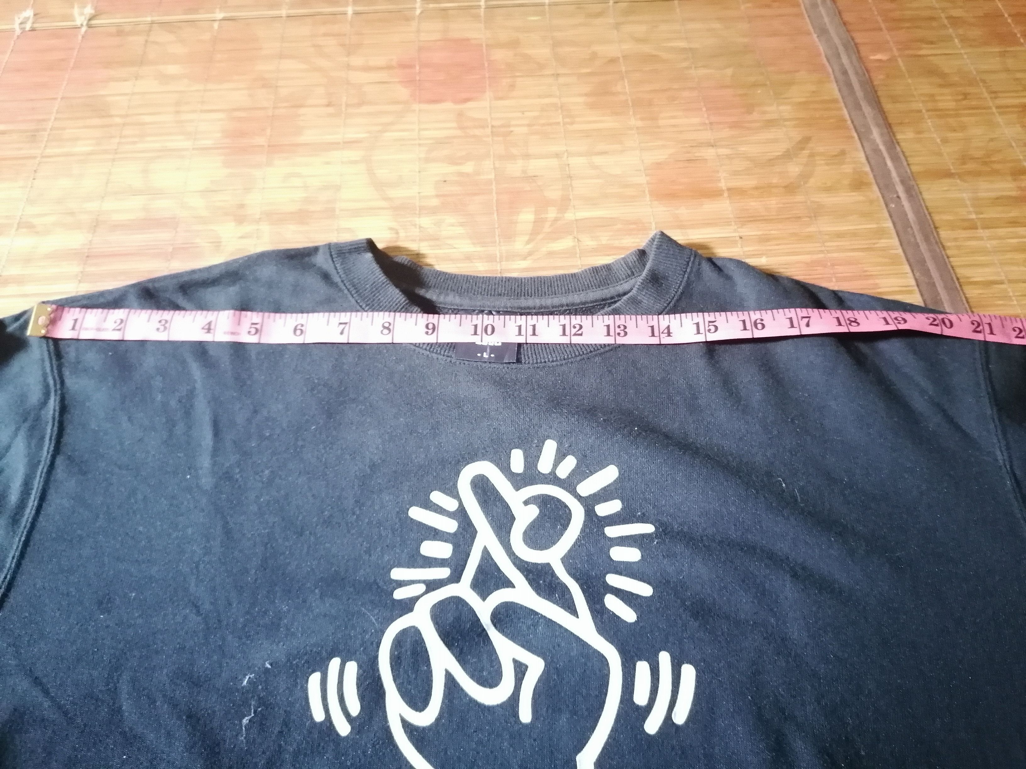 Keith Haring × Uniqlo × Vintage Uniqlo X Keith Hering Sweatshirt Black Size US L / EU 52-54 / 3 - 12 Thumbnail