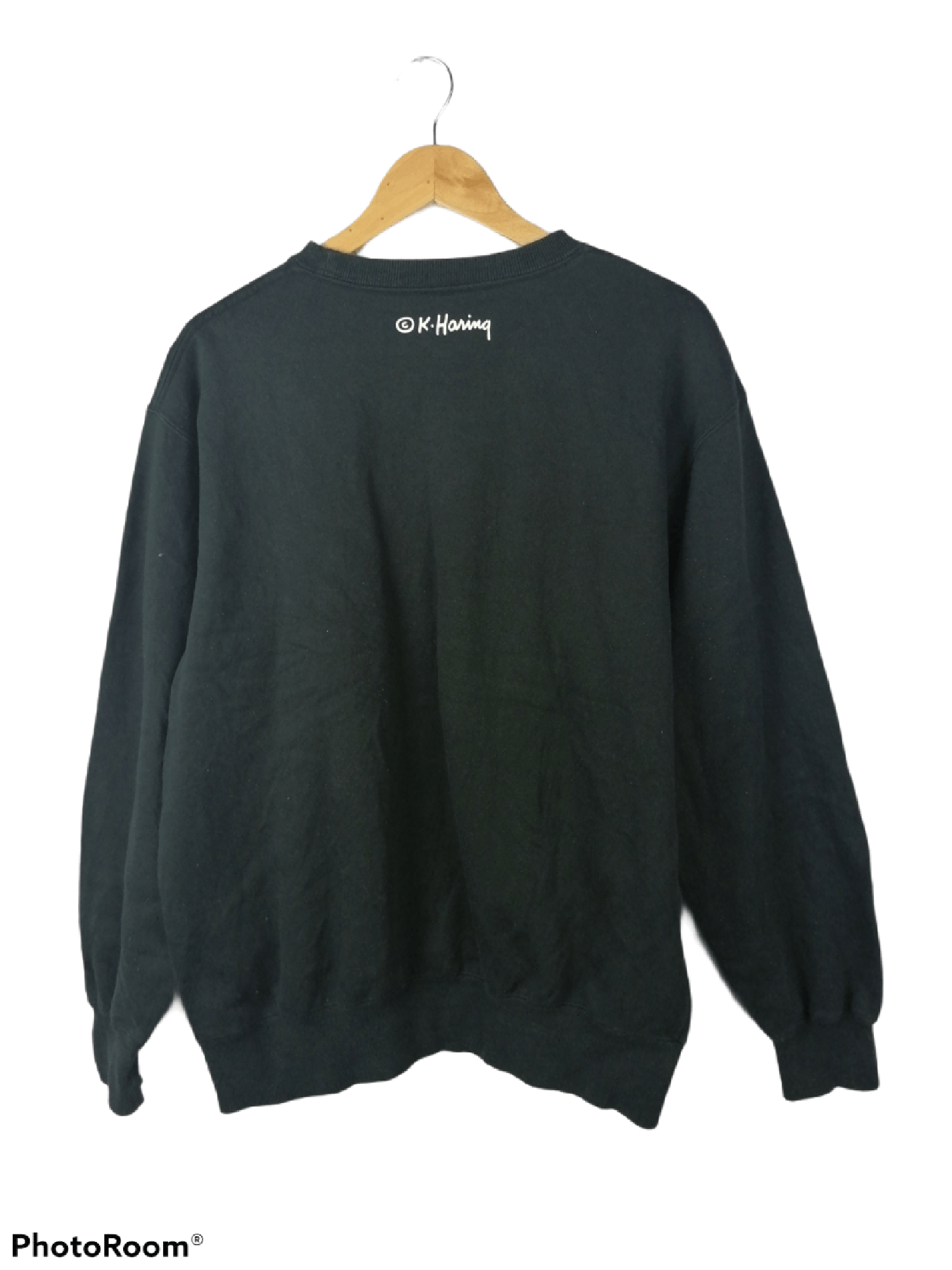 Keith Haring × Uniqlo × Vintage Uniqlo X Keith Hering Sweatshirt Black Size US L / EU 52-54 / 3 - 2 Thumbnail
