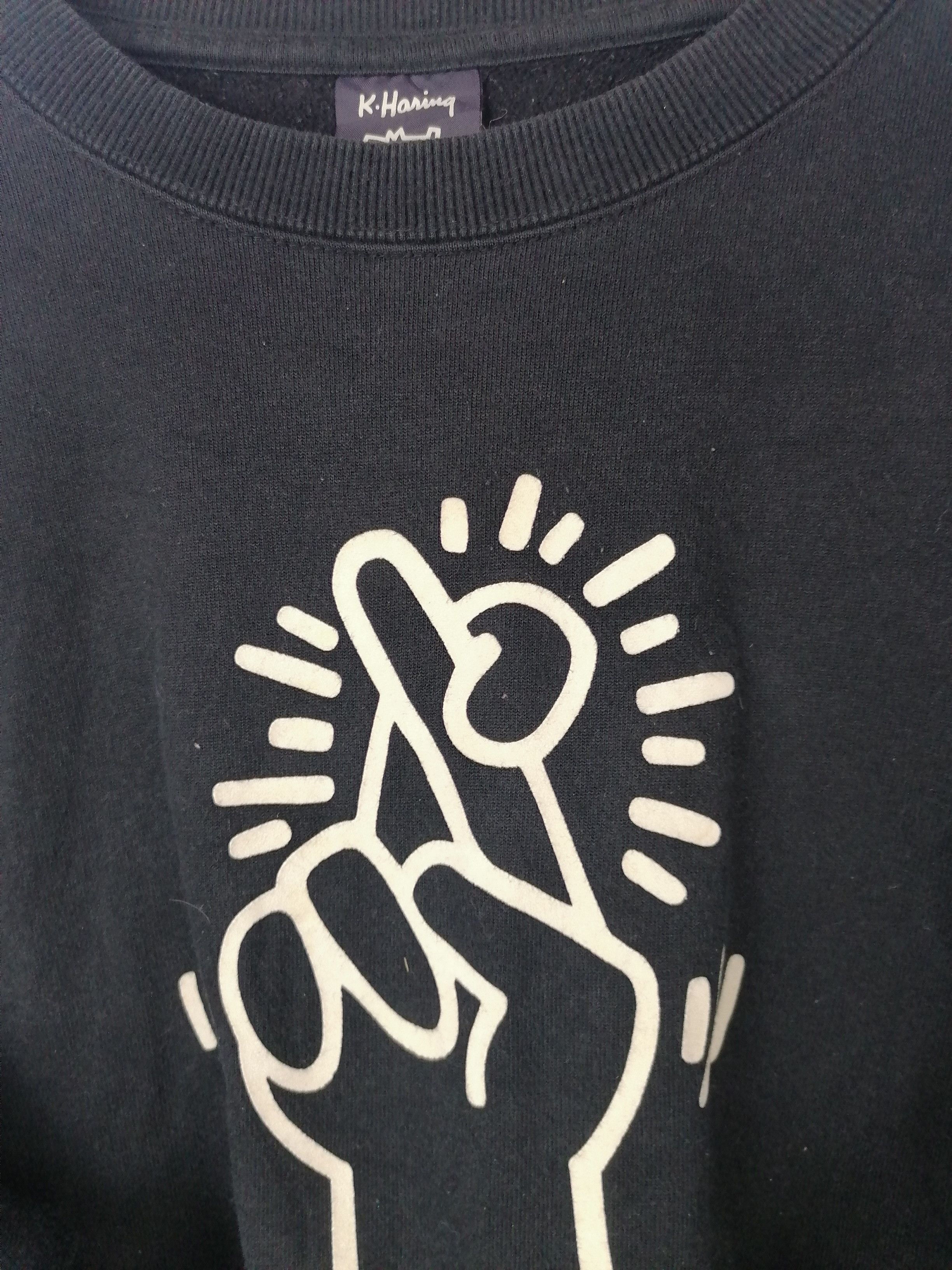 Keith Haring × Uniqlo × Vintage Uniqlo X Keith Hering Sweatshirt Black Size US L / EU 52-54 / 3 - 7 Thumbnail