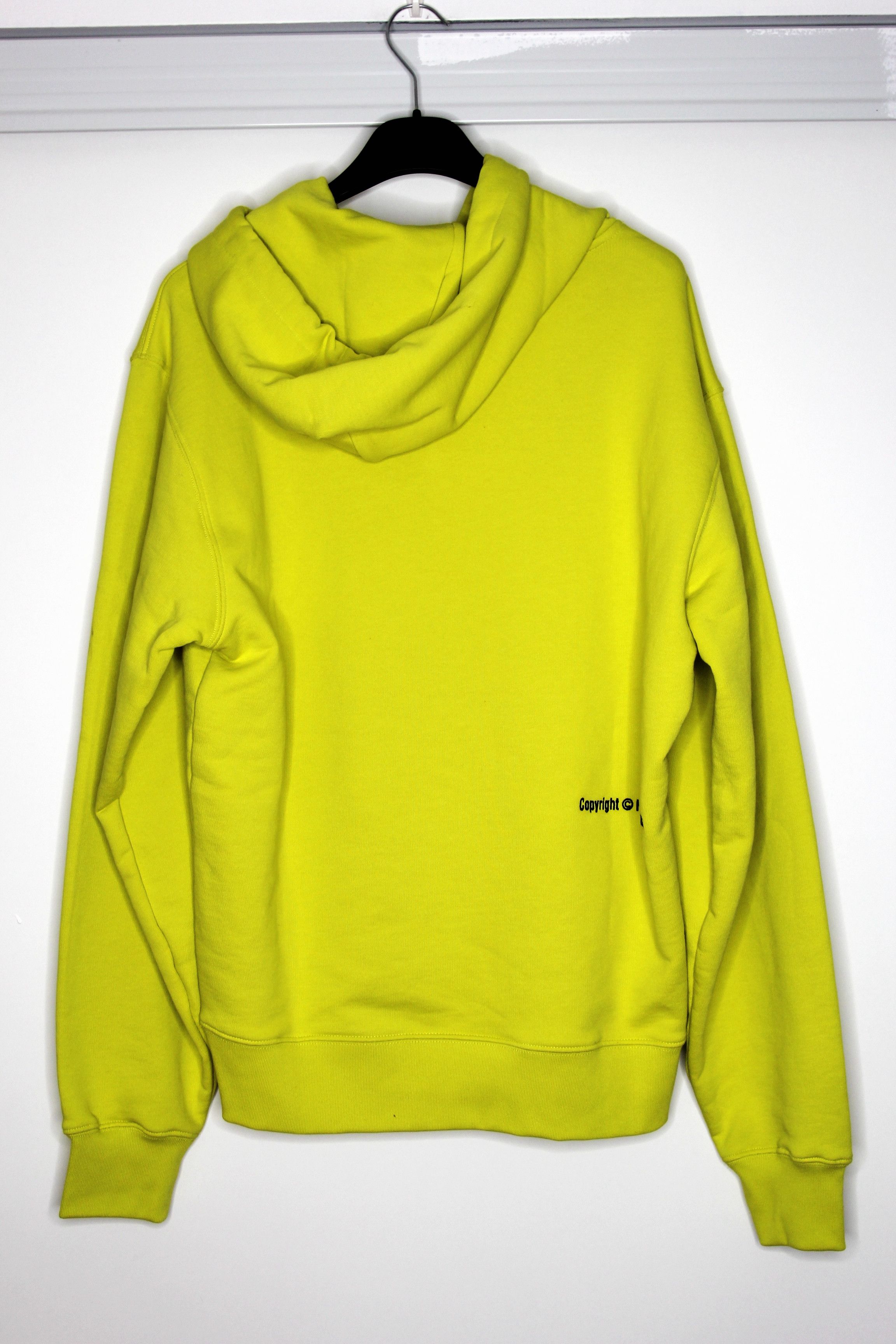 Helmut Lang BNWT AW21 HELMUT LANG WRAP HOODIE BOLD LIME S Size US S / EU 44-46 / 1 - 3 Thumbnail