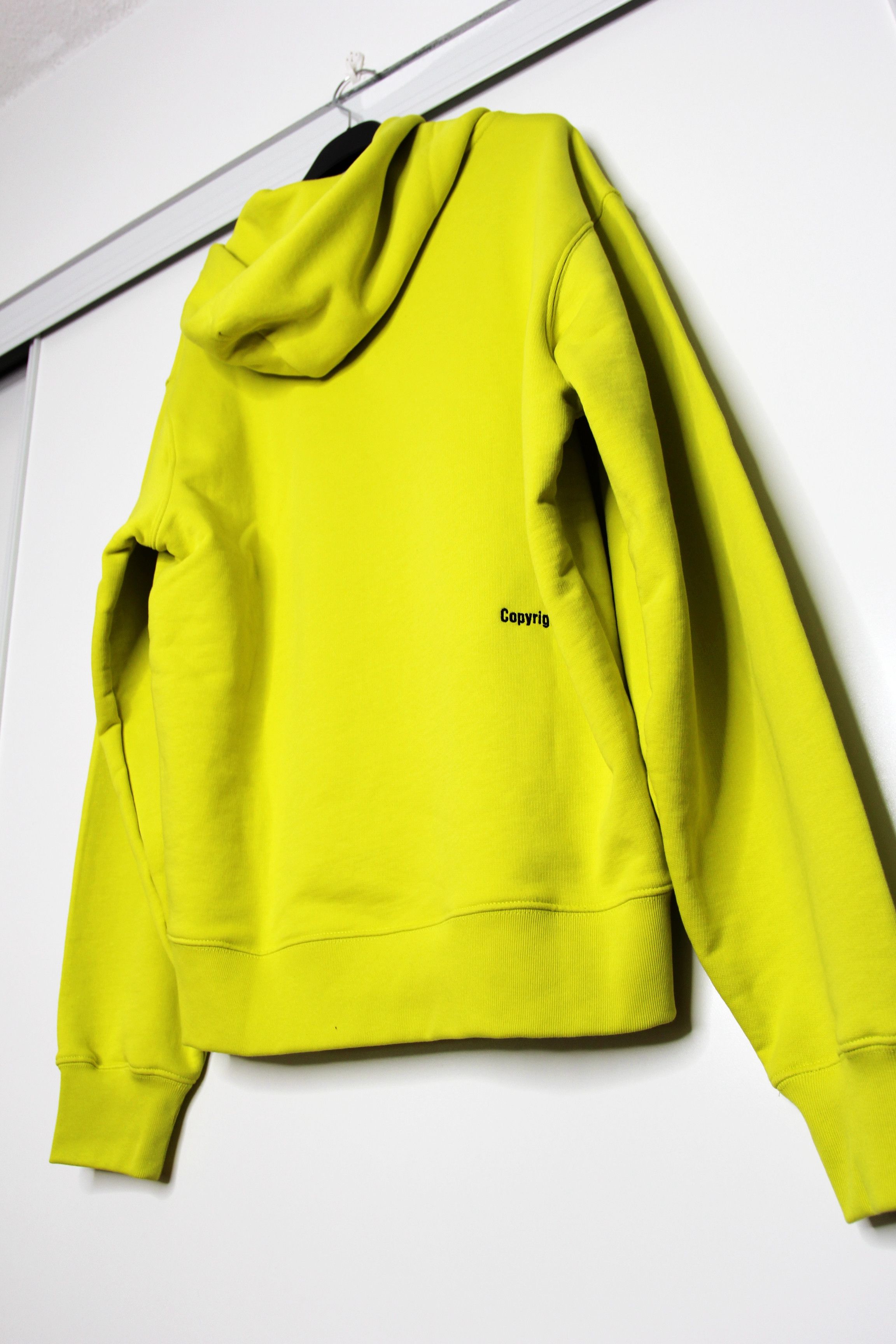 Helmut Lang BNWT AW21 HELMUT LANG WRAP HOODIE BOLD LIME S Size US S / EU 44-46 / 1 - 8 Thumbnail