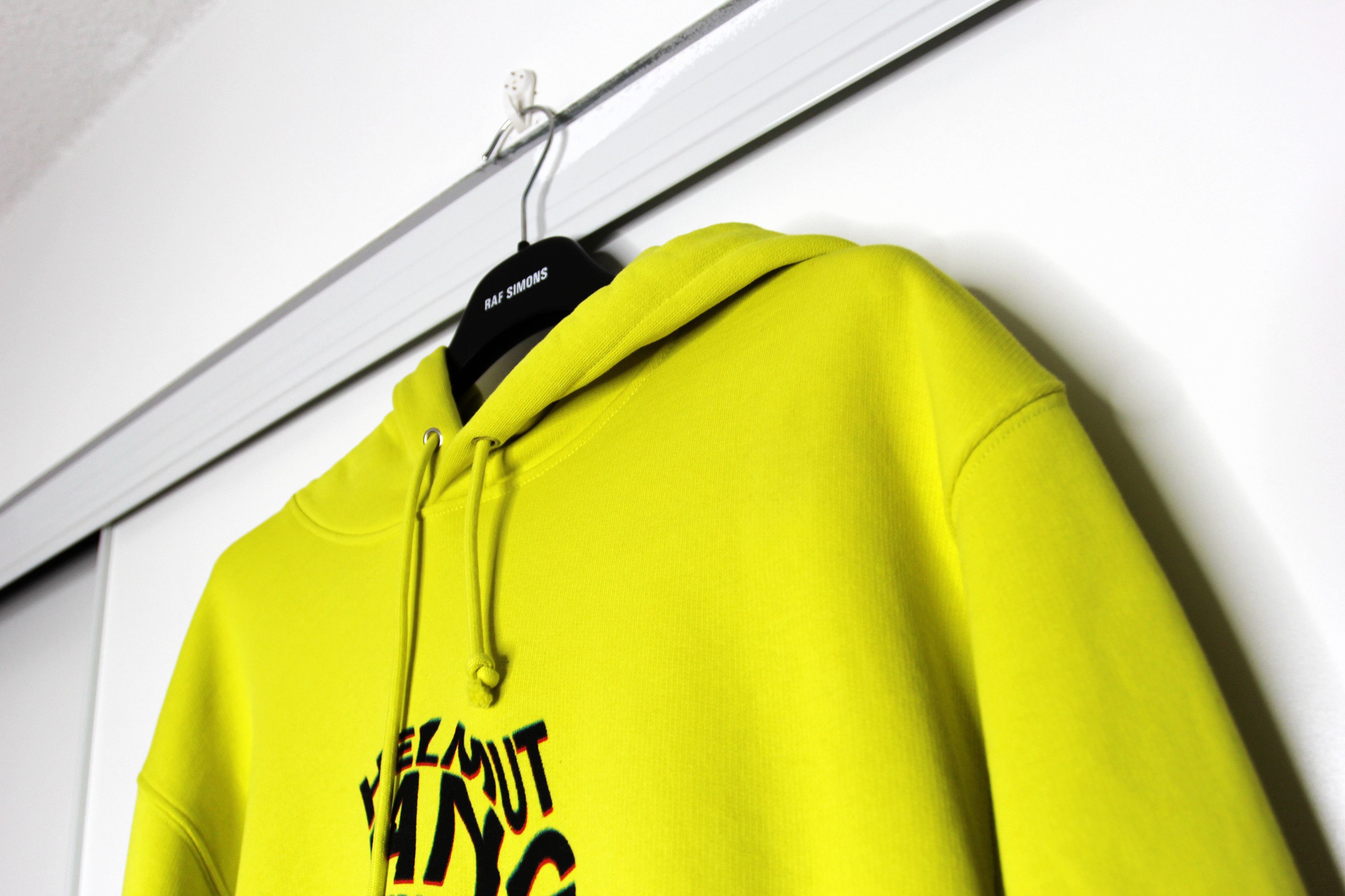 Helmut Lang BNWT AW21 HELMUT LANG WRAP HOODIE BOLD LIME S Size US S / EU 44-46 / 1 - 4 Thumbnail