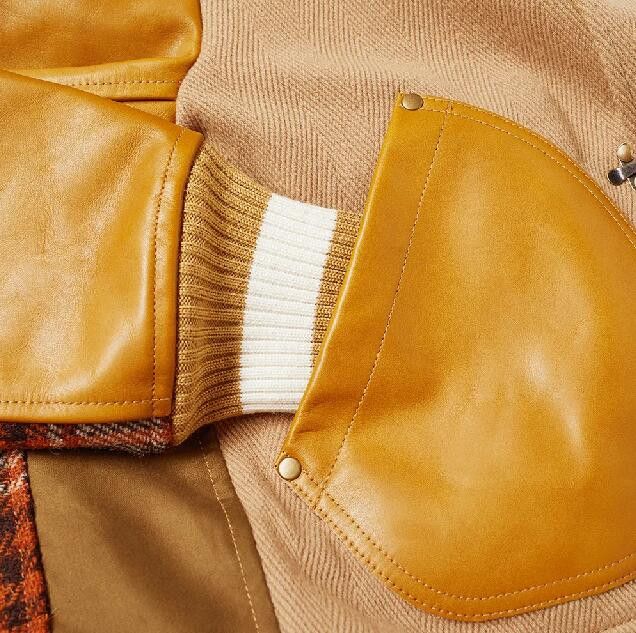 Junya Watanabe AW19 JUNYA WATANABE COWHIDE VARSITY JACKET M Size US M / EU 48-50 / 2 - 13 Thumbnail