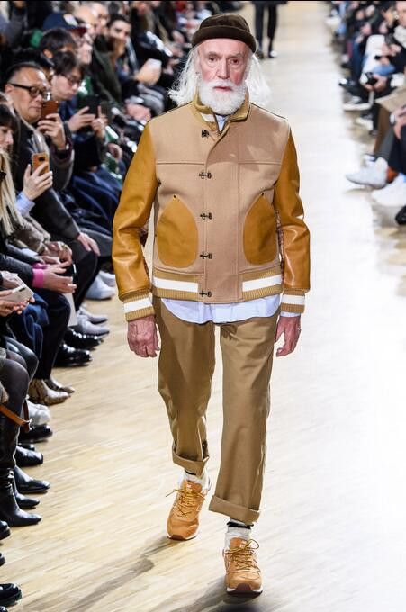 Junya Watanabe AW19 JUNYA WATANABE COWHIDE VARSITY JACKET M Size US M / EU 48-50 / 2 - 17 Thumbnail