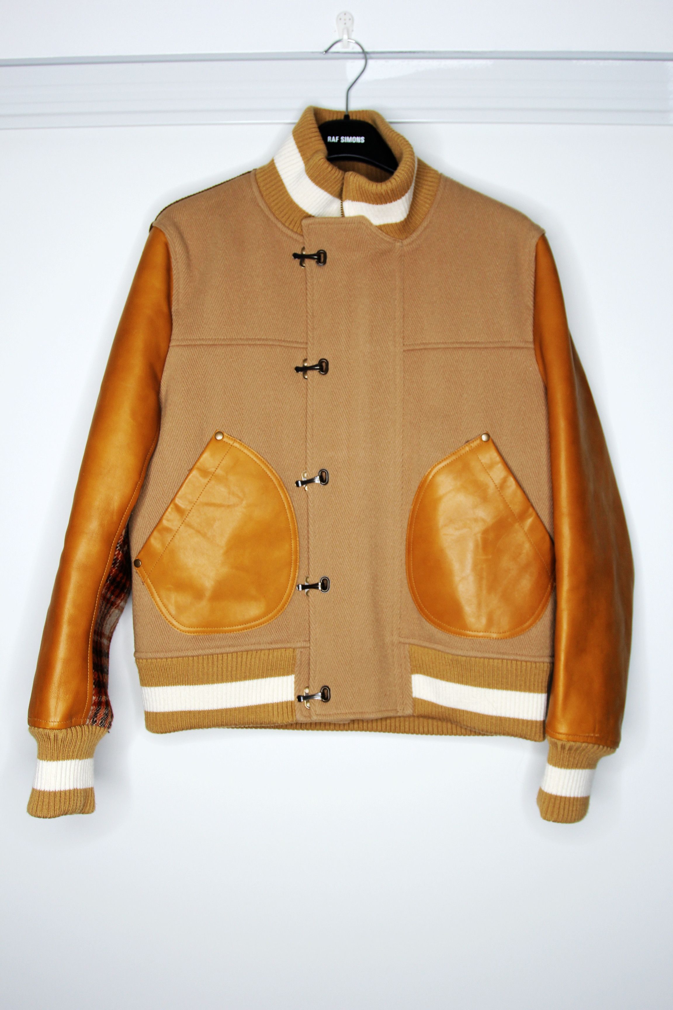 Junya Watanabe AW19 JUNYA WATANABE COWHIDE VARSITY JACKET M Size US M / EU 48-50 / 2 - 1 Thumbnail