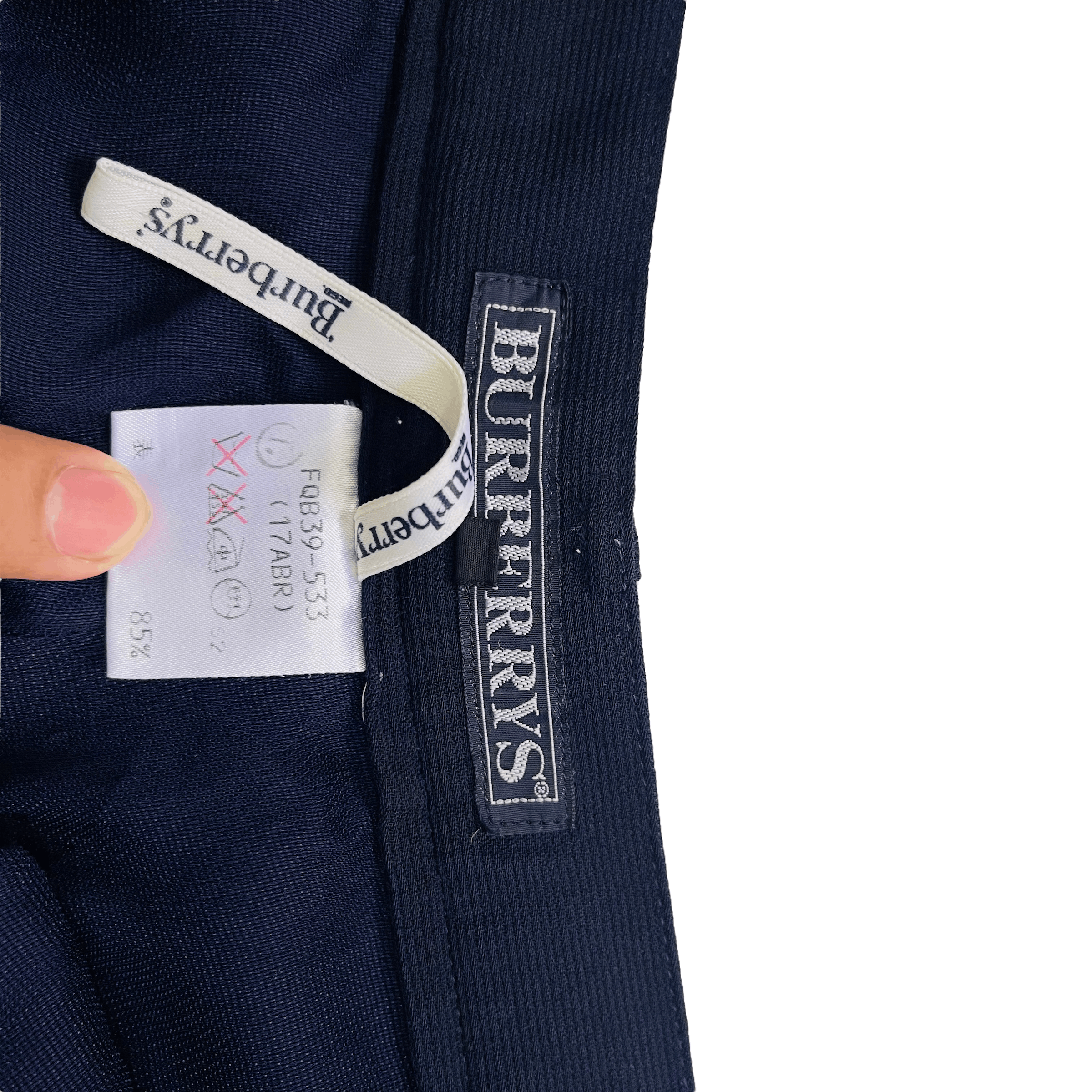 Burberry × Vintage Burberry Plain Loose Pants Size US 30 / EU 46 - 4 Thumbnail