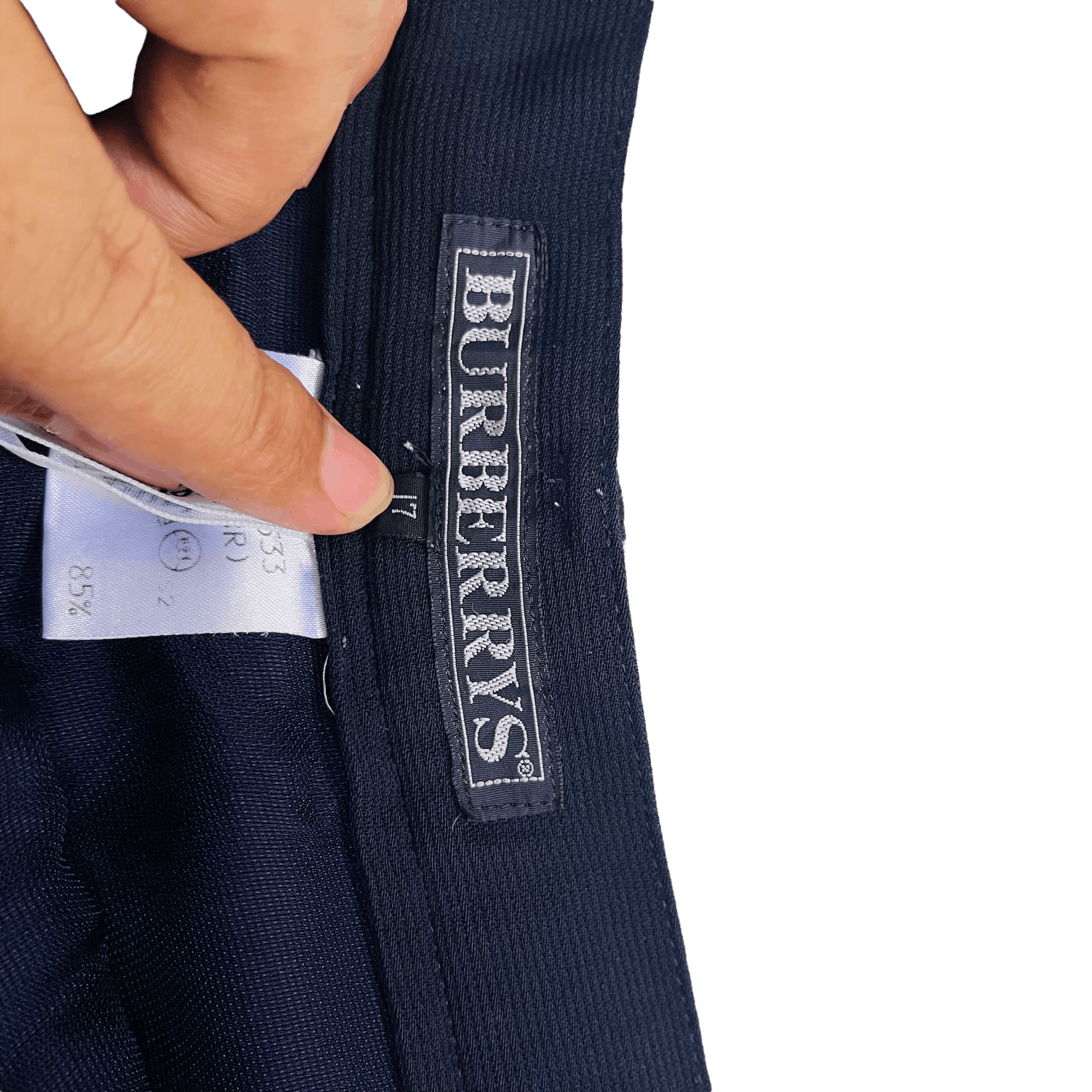Burberry × Vintage Burberry Plain Loose Pants Size US 30 / EU 46 - 3 Thumbnail