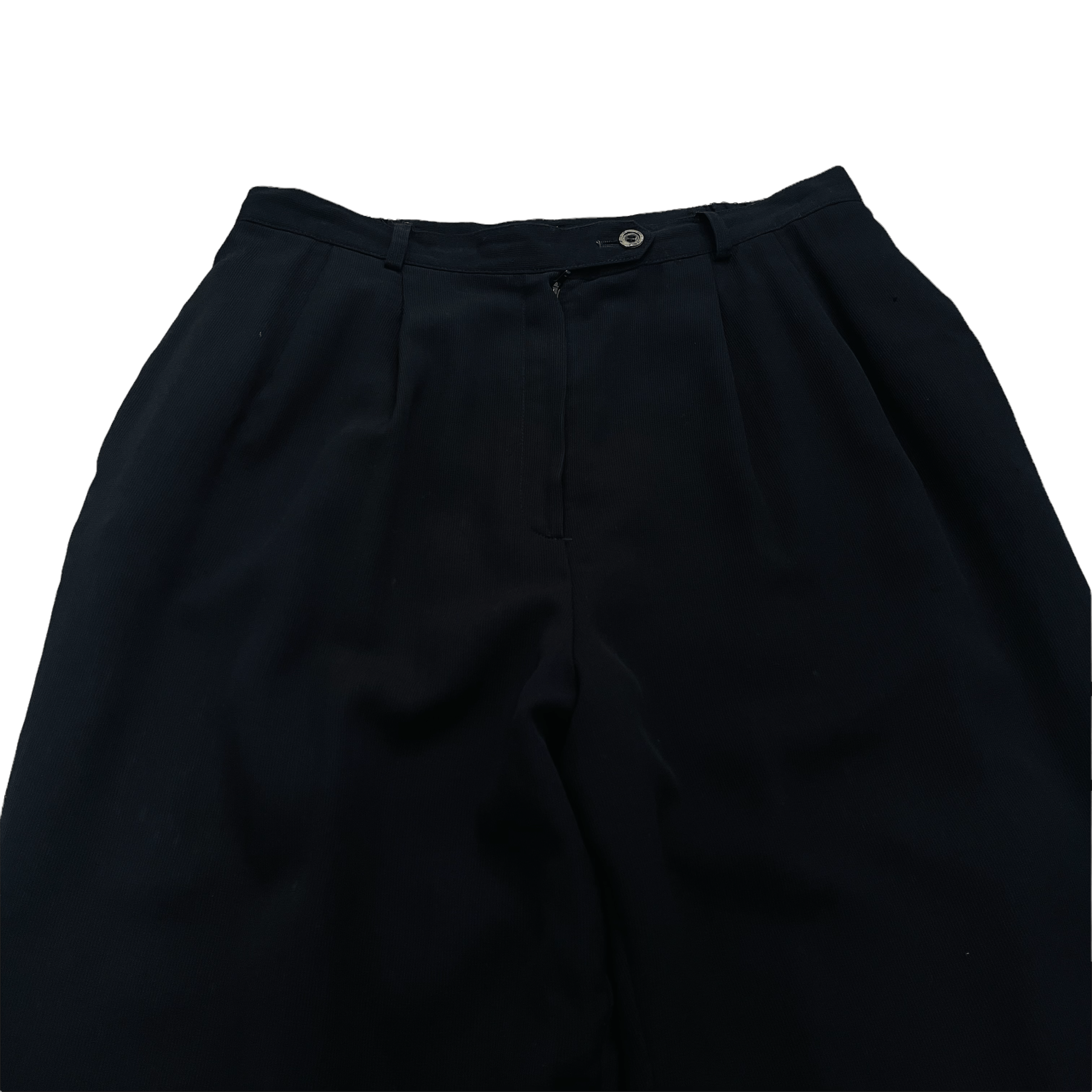 Burberry × Vintage Burberry Plain Loose Pants Size US 30 / EU 46 - 2 Thumbnail