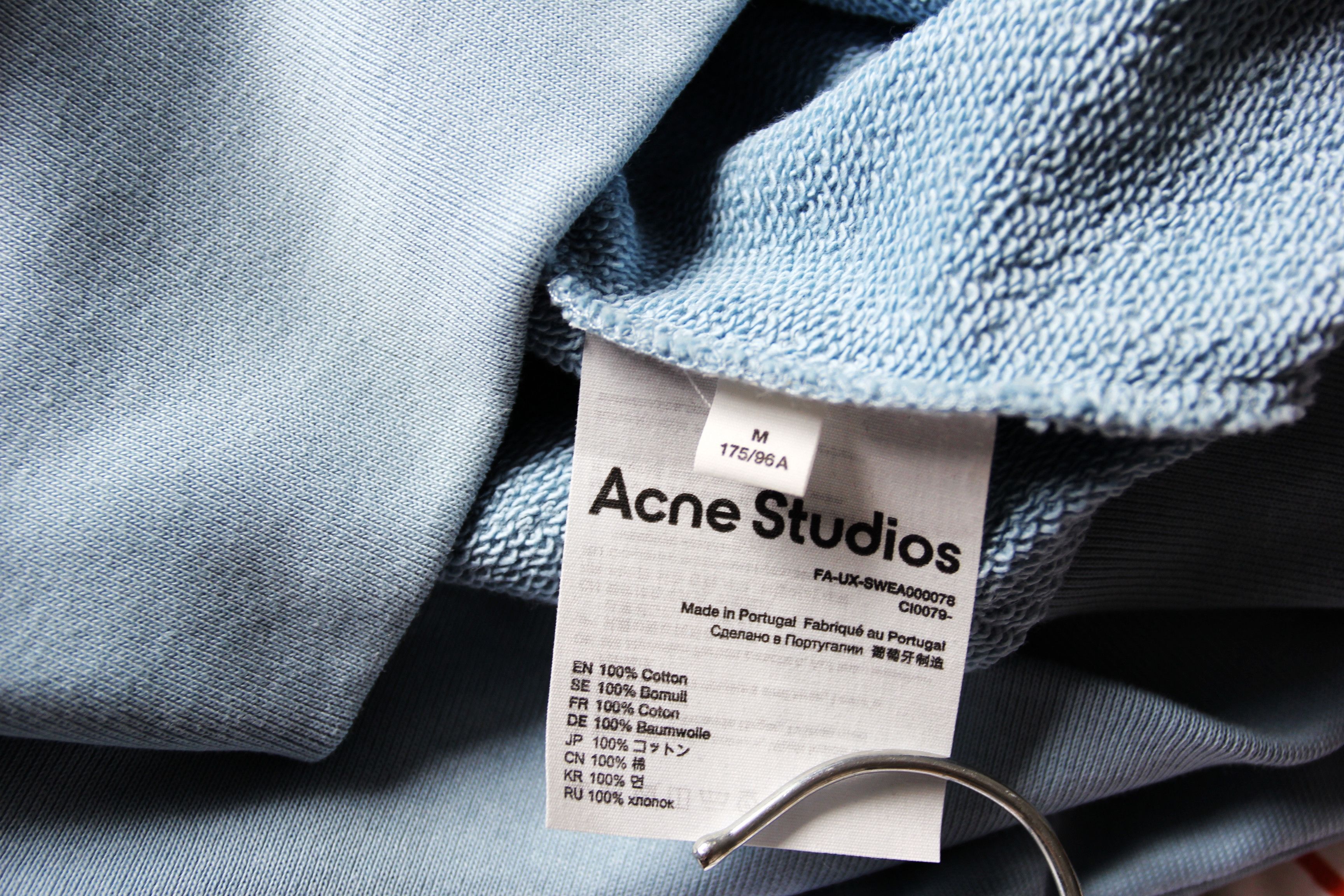 Acne Studios BNWT SS22 ACNE STUDIOS HOODED SWEATSHIRT M Size US M / EU 48-50 / 2 - 9 Thumbnail
