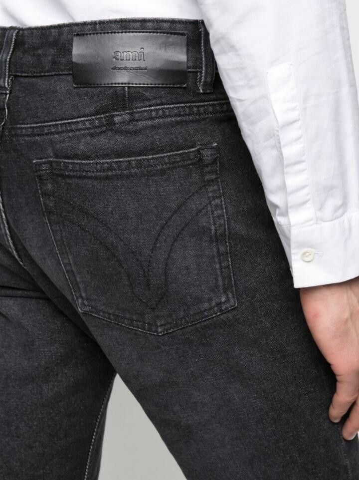 AMI BNWT AW21 AMI MID RISE FITTED LEG JEANS 34 Size US 34 / EU 50 - 17 Thumbnail