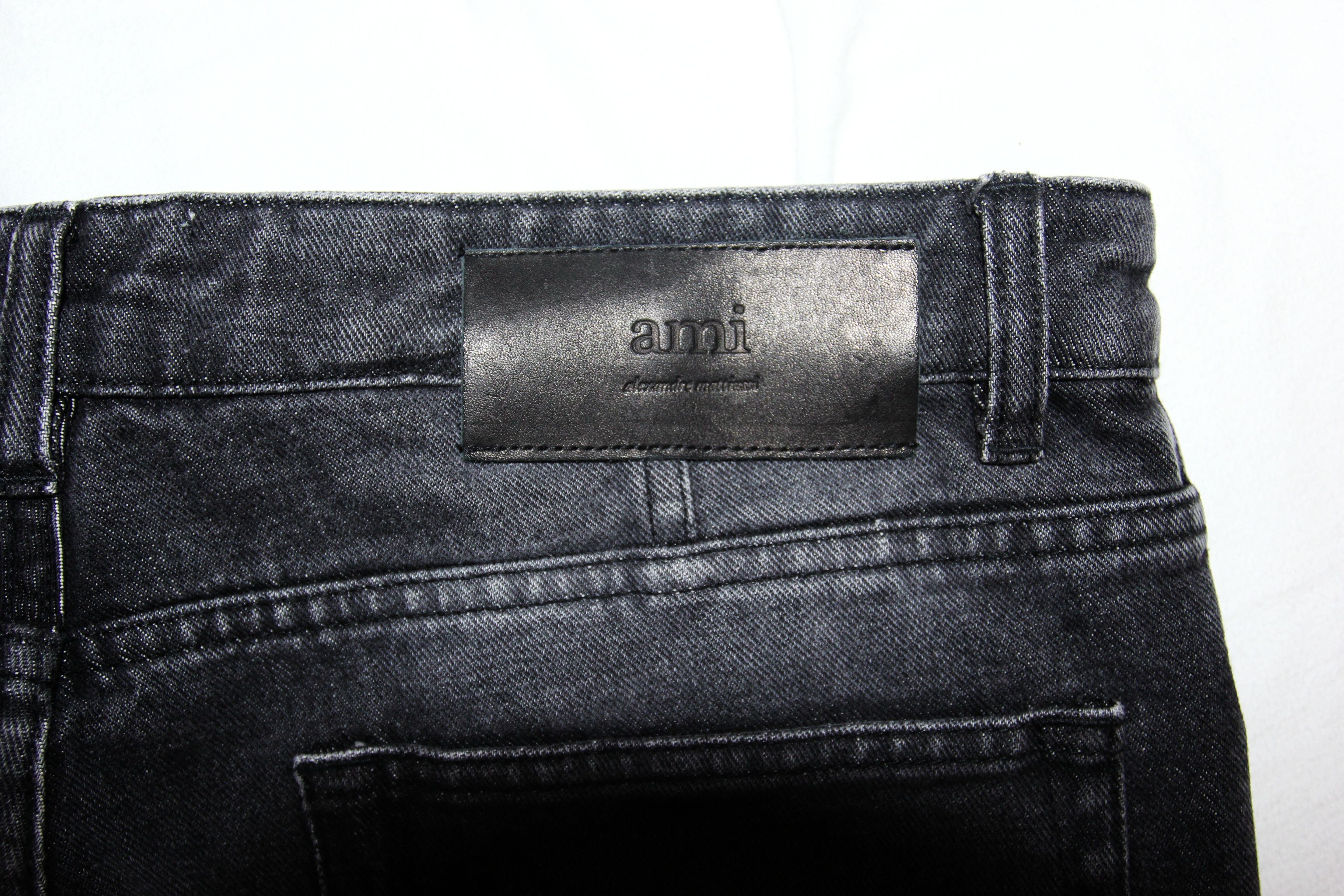 AMI BNWT AW21 AMI MID RISE FITTED LEG JEANS 34 Size US 34 / EU 50 - 7 Thumbnail