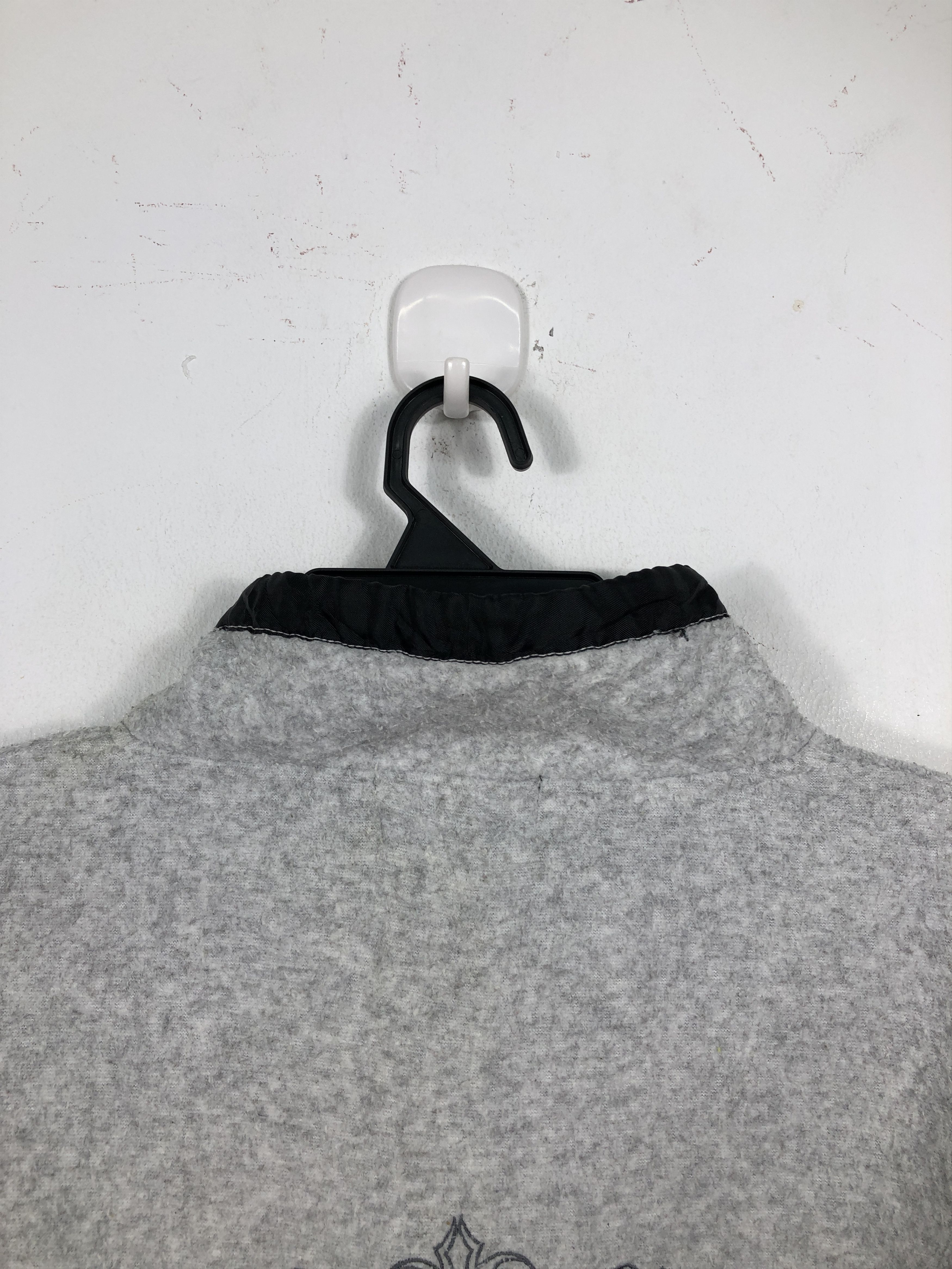 Japanese Brand × Vintage Vintage Blueky Over Wave Half Zipper Pullover Sweatshirt Size US XL / EU 56 / 4 - 17 Thumbnail