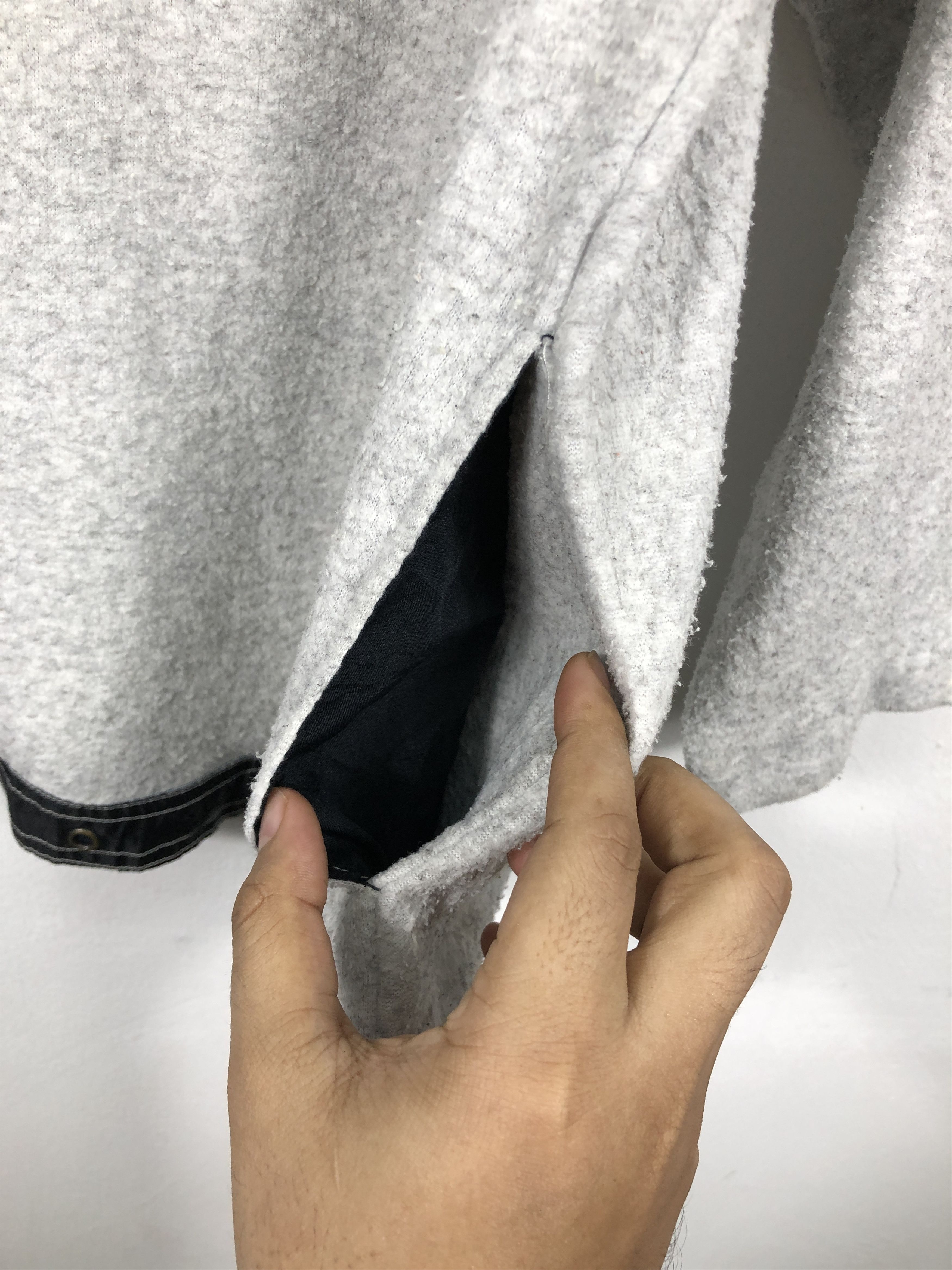 Japanese Brand × Vintage Vintage Blueky Over Wave Half Zipper Pullover Sweatshirt Size US XL / EU 56 / 4 - 10 Thumbnail