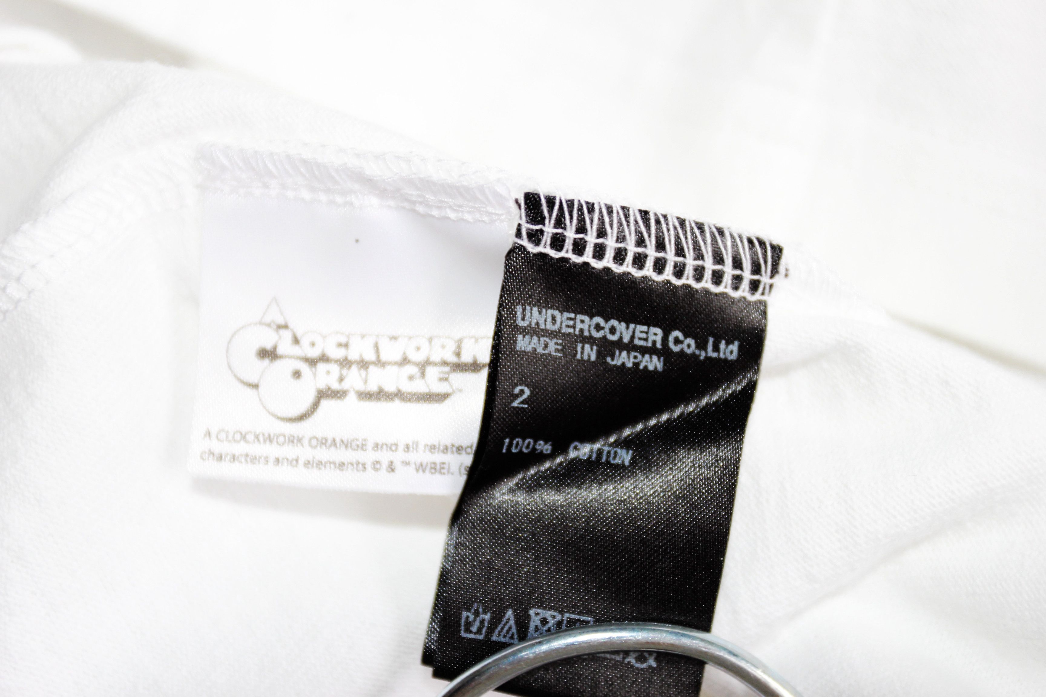Undercover BNWT AW19 UNDERCOVER "A CLOCKWORK ORANGE" TSHIRT IN WHITE 2 Size US M / EU 48-50 / 2 - 11 Thumbnail