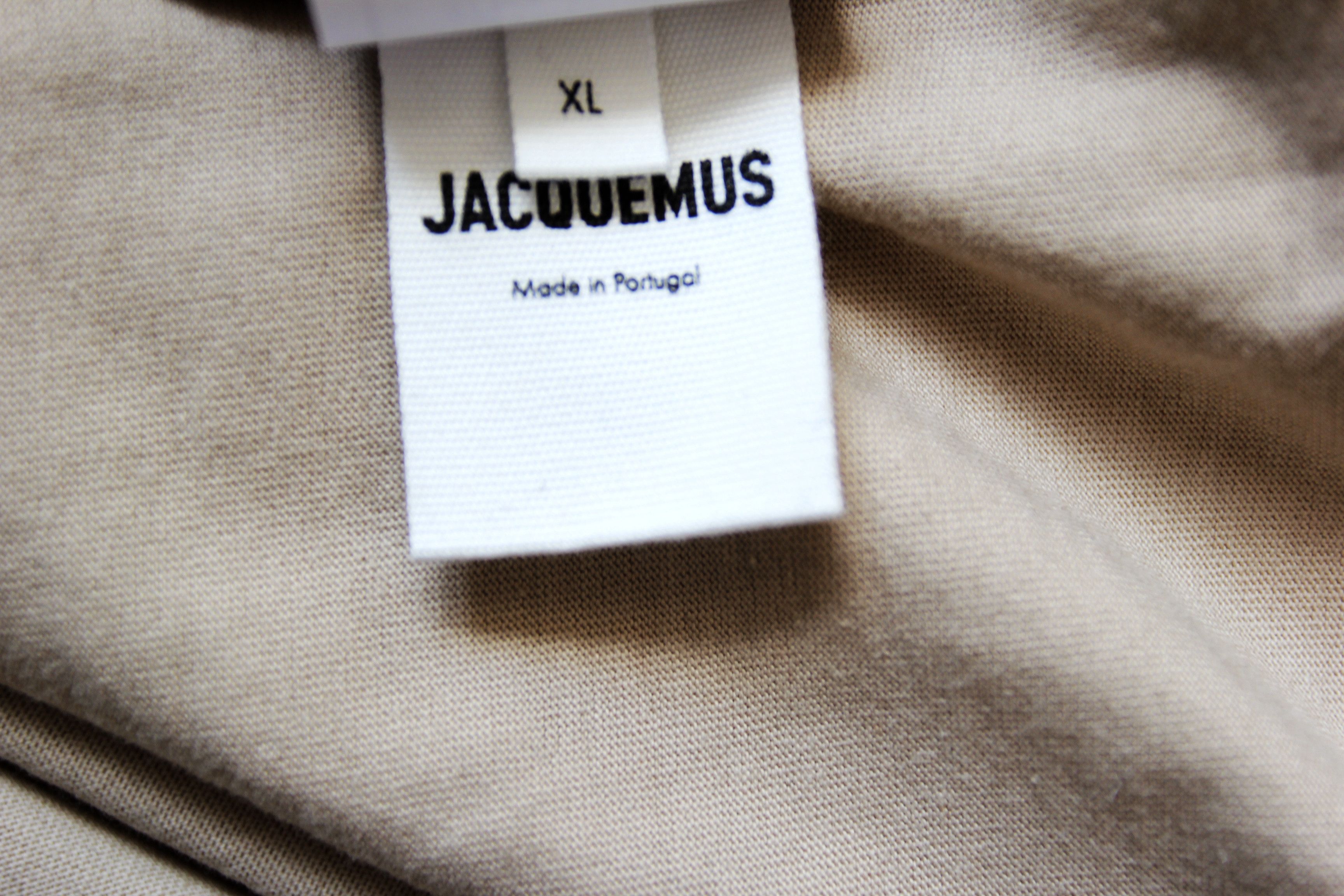 Jacquemus BNWT AW21 JACQUEMUS LE TSHIRT YELO XL Size US XL / EU 56 / 4 - 9 Thumbnail