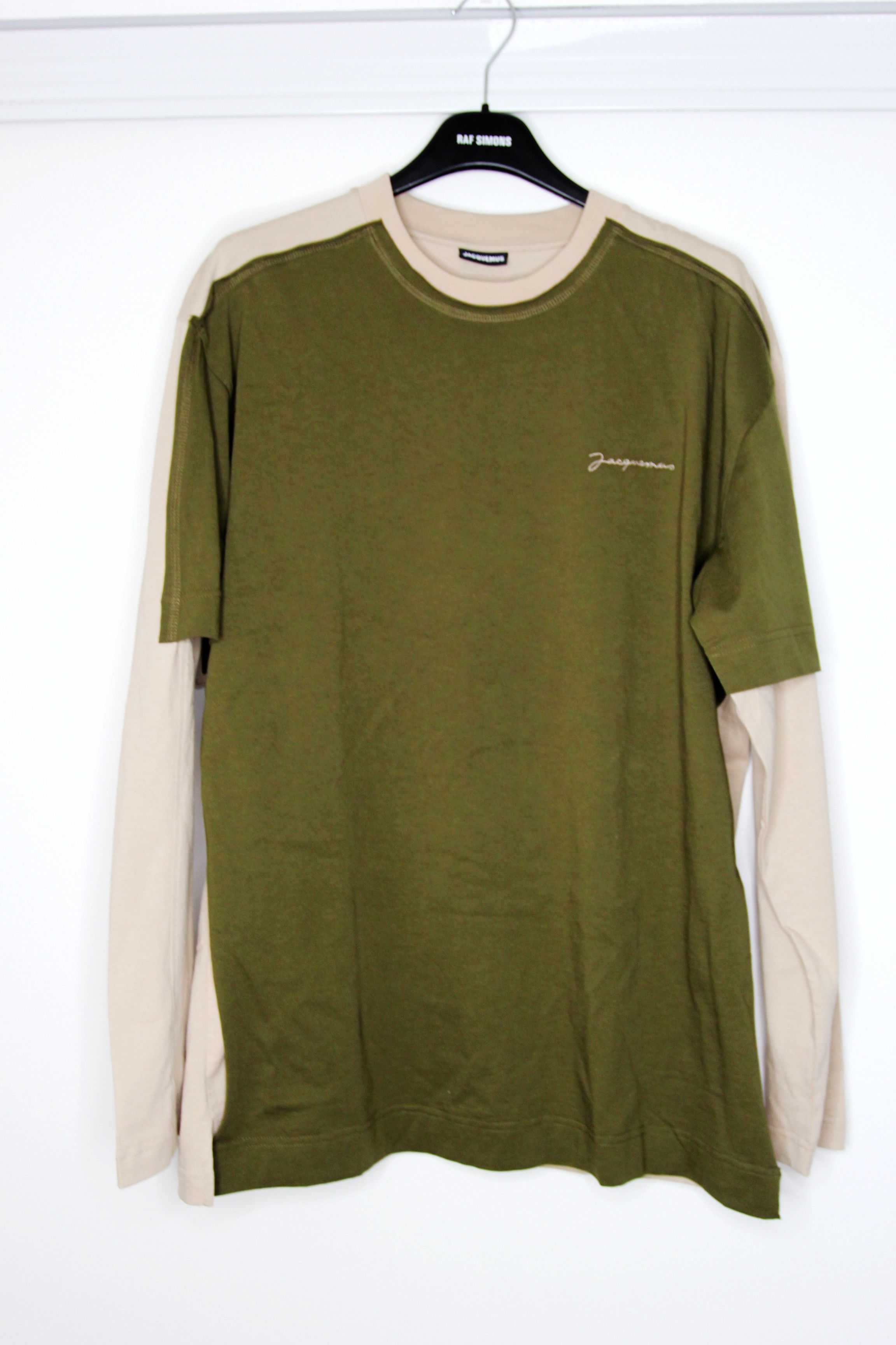 Jacquemus BNWT AW21 JACQUEMUS LE TSHIRT YELO XL Size US XL / EU 56 / 4 - 2 Thumbnail