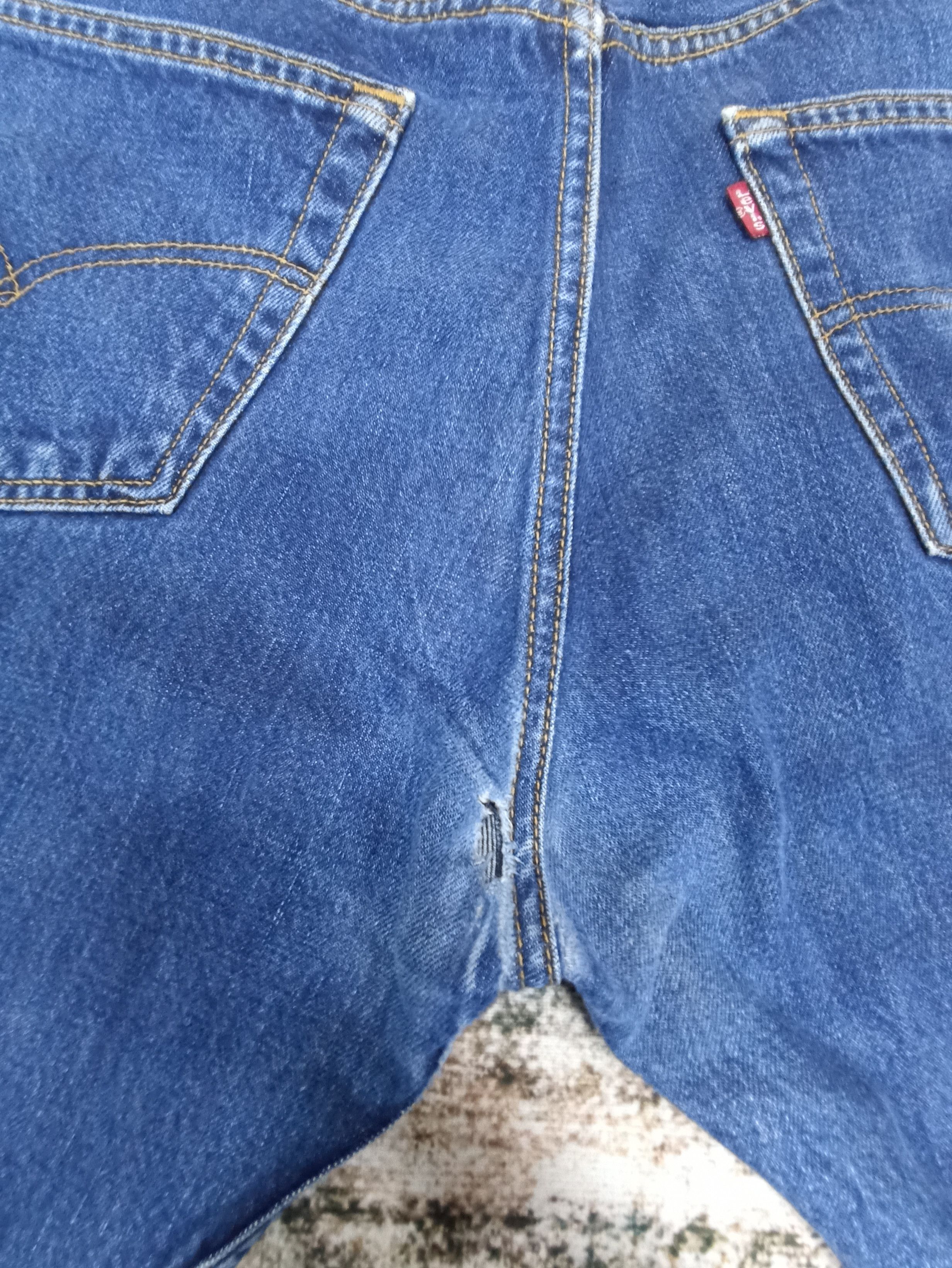 Jean × Levi's × Vintage Vintage Levis 501 Dark Blue Wash Jeans - J034 Size US 37 - 8 Thumbnail