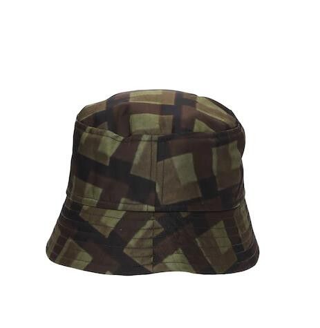 Dries Van Noten BNWT SS21 DRIES VAN NOTEN x LEN LYE KHAKI NYLON BUCKET HAT Size ONE SIZE - 4 Thumbnail