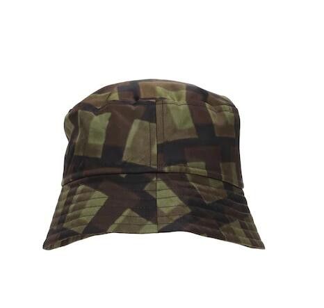Dries Van Noten BNWT SS21 DRIES VAN NOTEN x LEN LYE KHAKI NYLON BUCKET HAT Size ONE SIZE - 2 Thumbnail