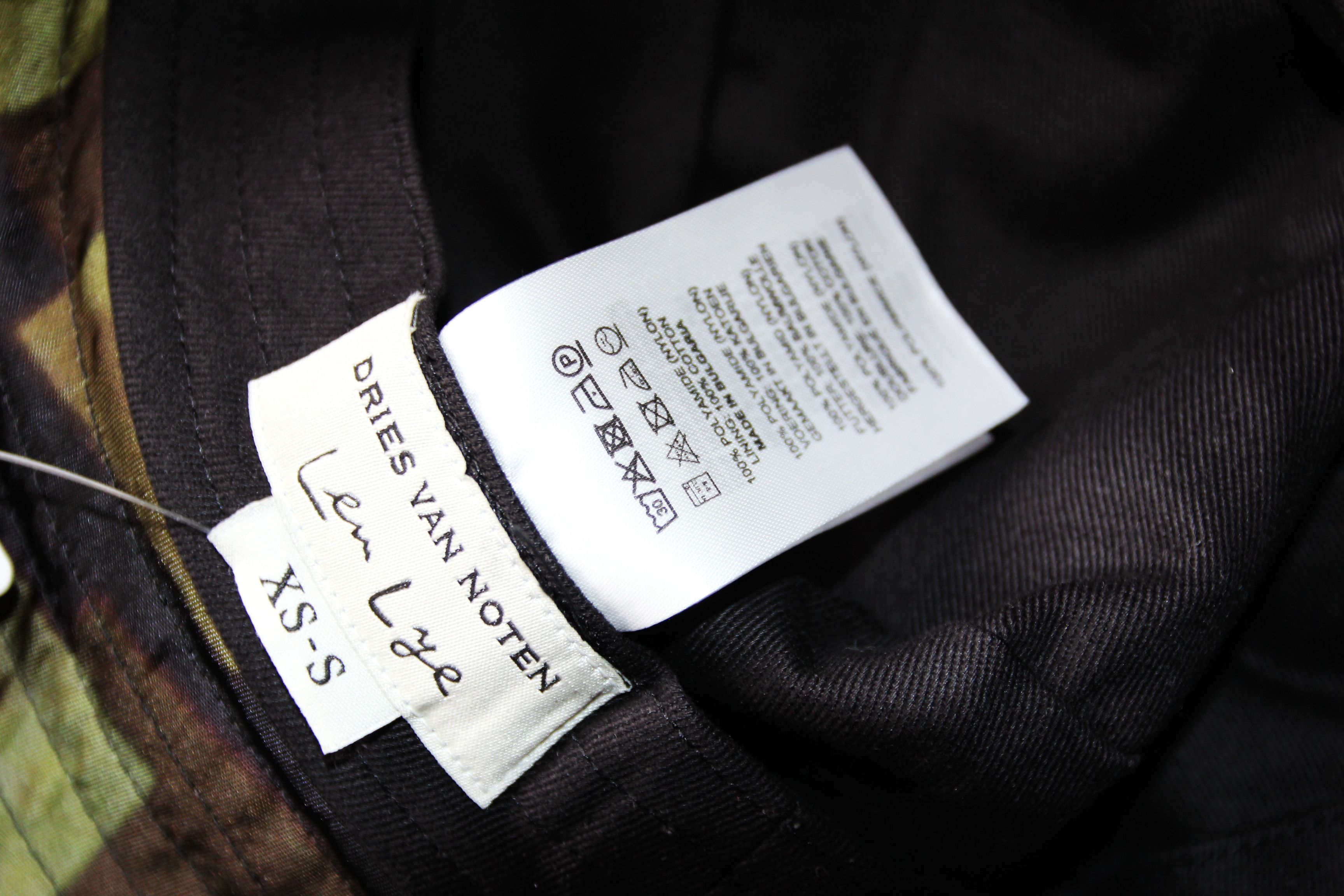 Dries Van Noten BNWT SS21 DRIES VAN NOTEN x LEN LYE KHAKI NYLON BUCKET HAT Size ONE SIZE - 5 Thumbnail